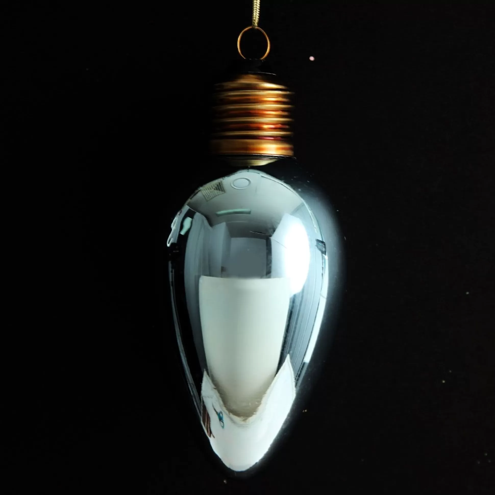 Blue Light Bulb Hanging Christmas Decoration Christmas Tree Decorations |