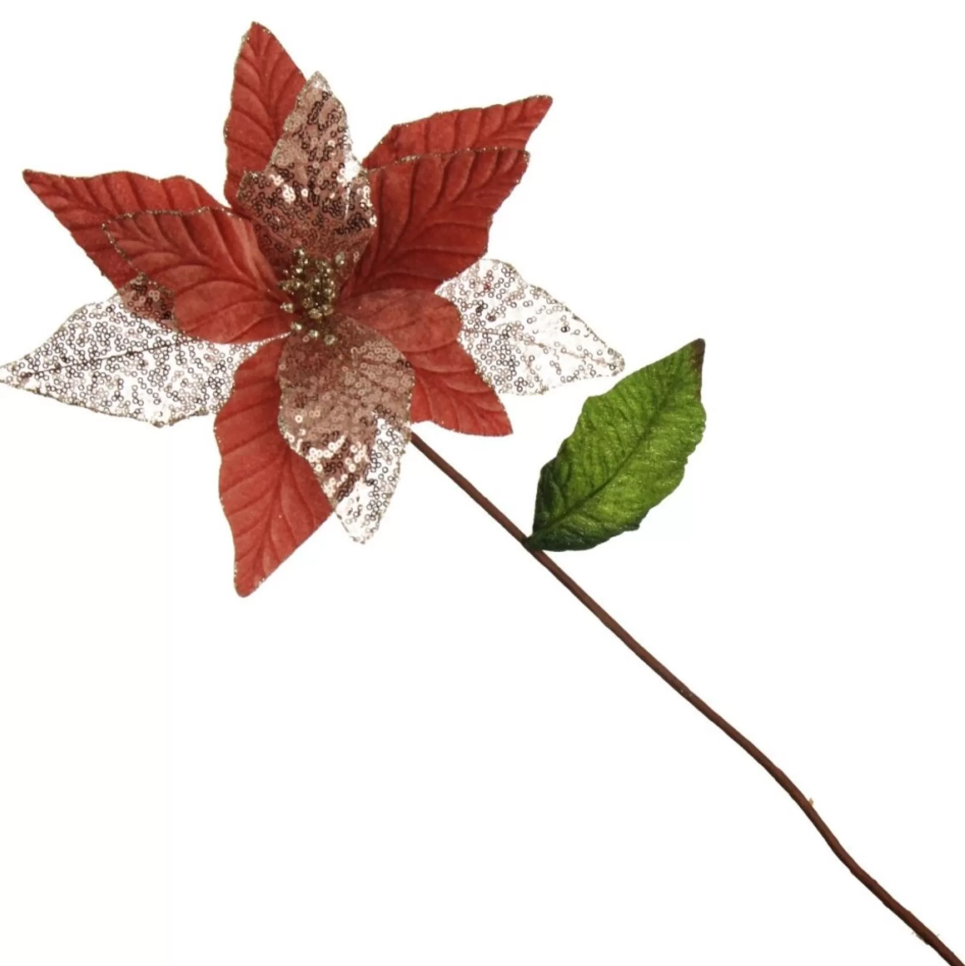 Blush Velvet Sequin Flower Christmas Flowers |