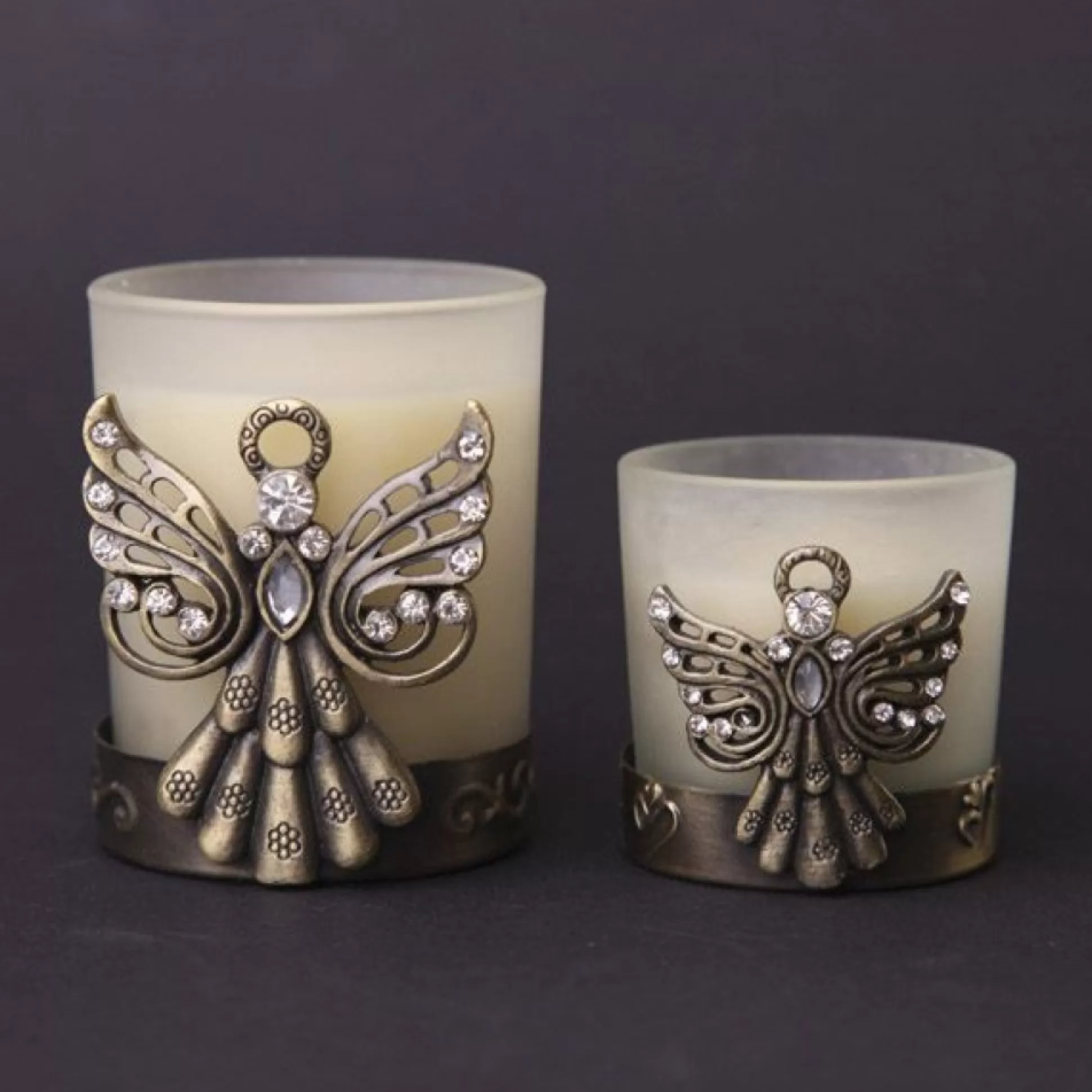 Brass Angel Tea Light Christmas Candles And Scents |