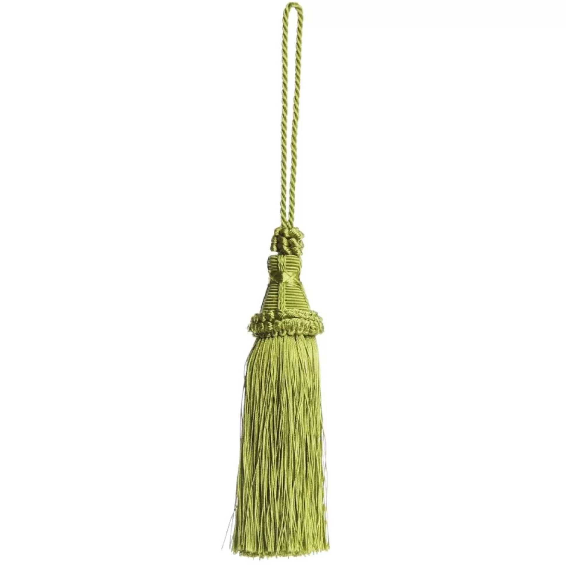 Bright Green Tassel Christmas Tree Decorations |