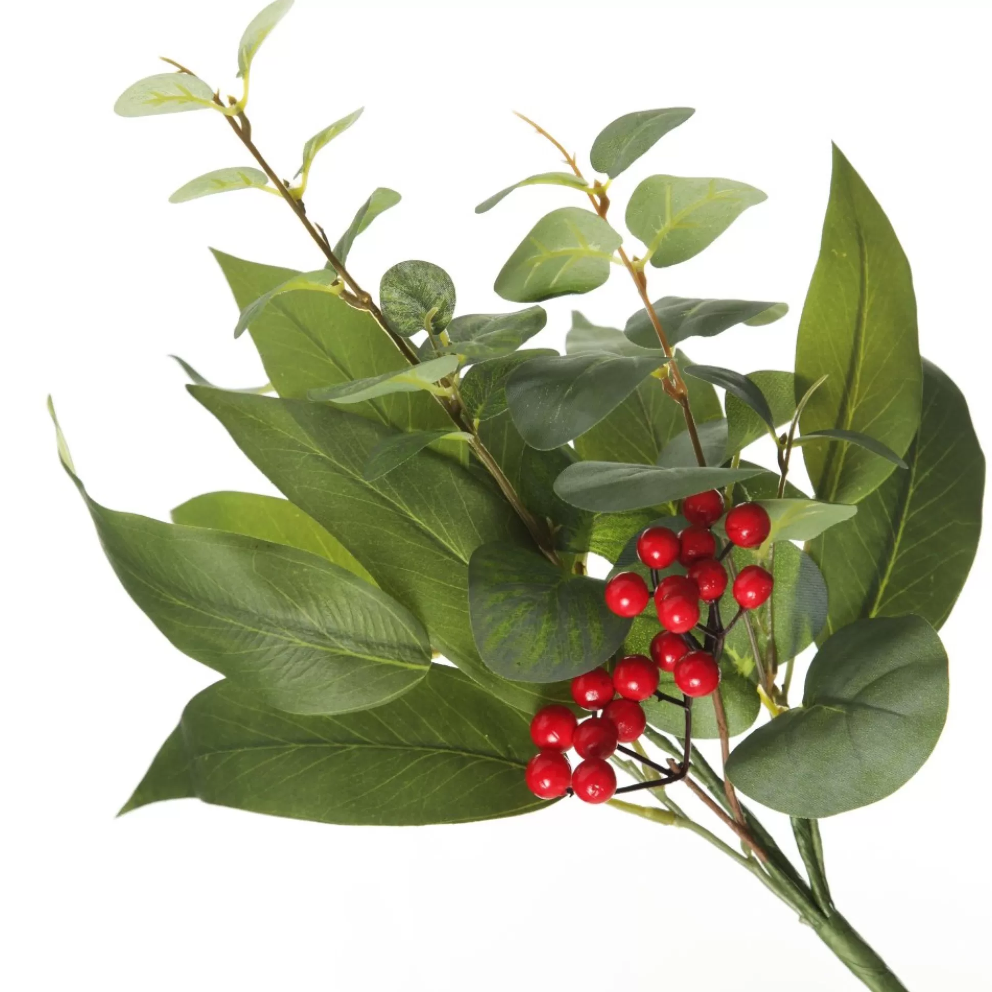 Eucalyptus with Red Berries Christmas Spray Christmas Sprays |