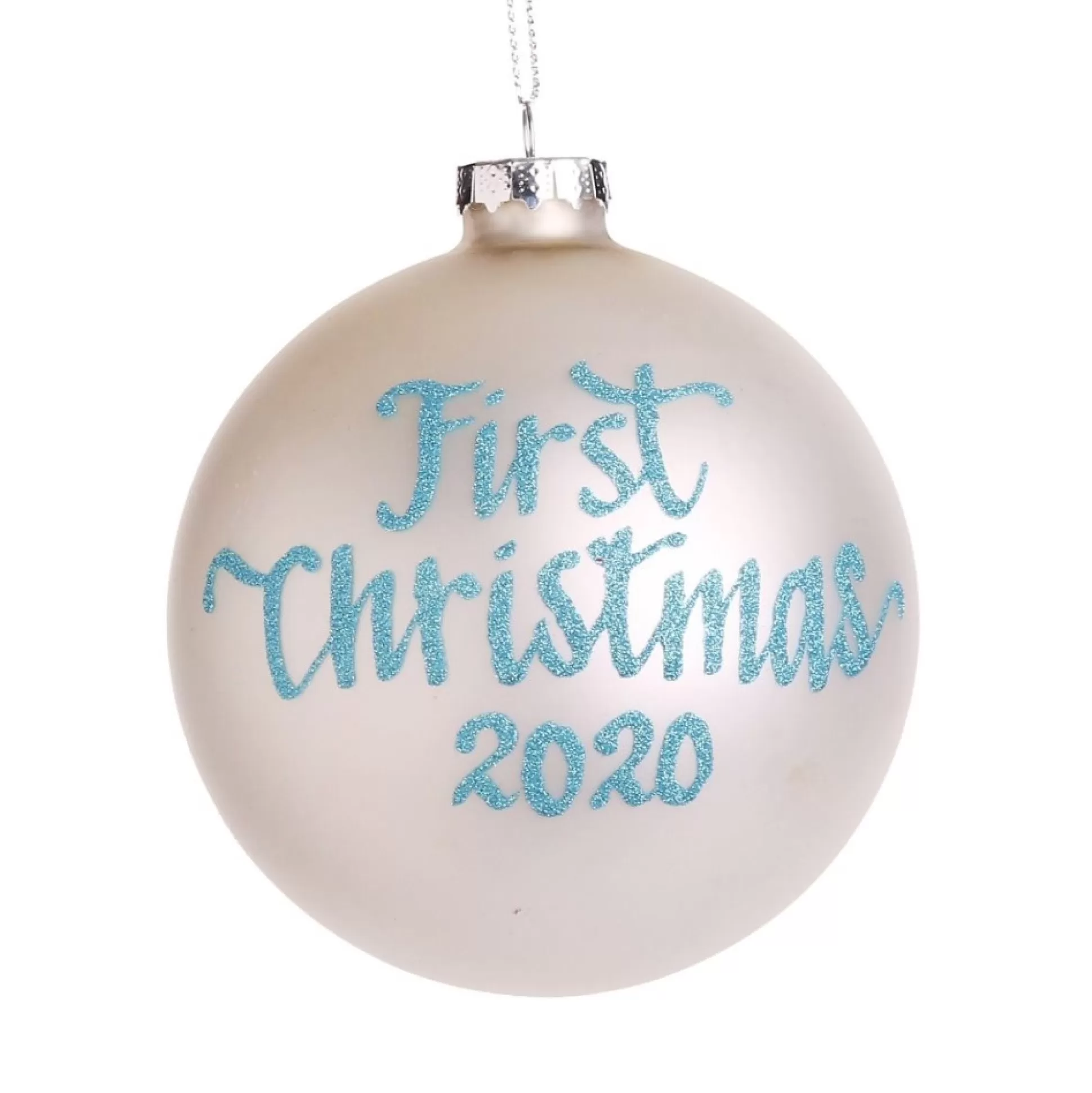 First Christmas Boy Personalised Christmas Bauble Personalised Baubles |