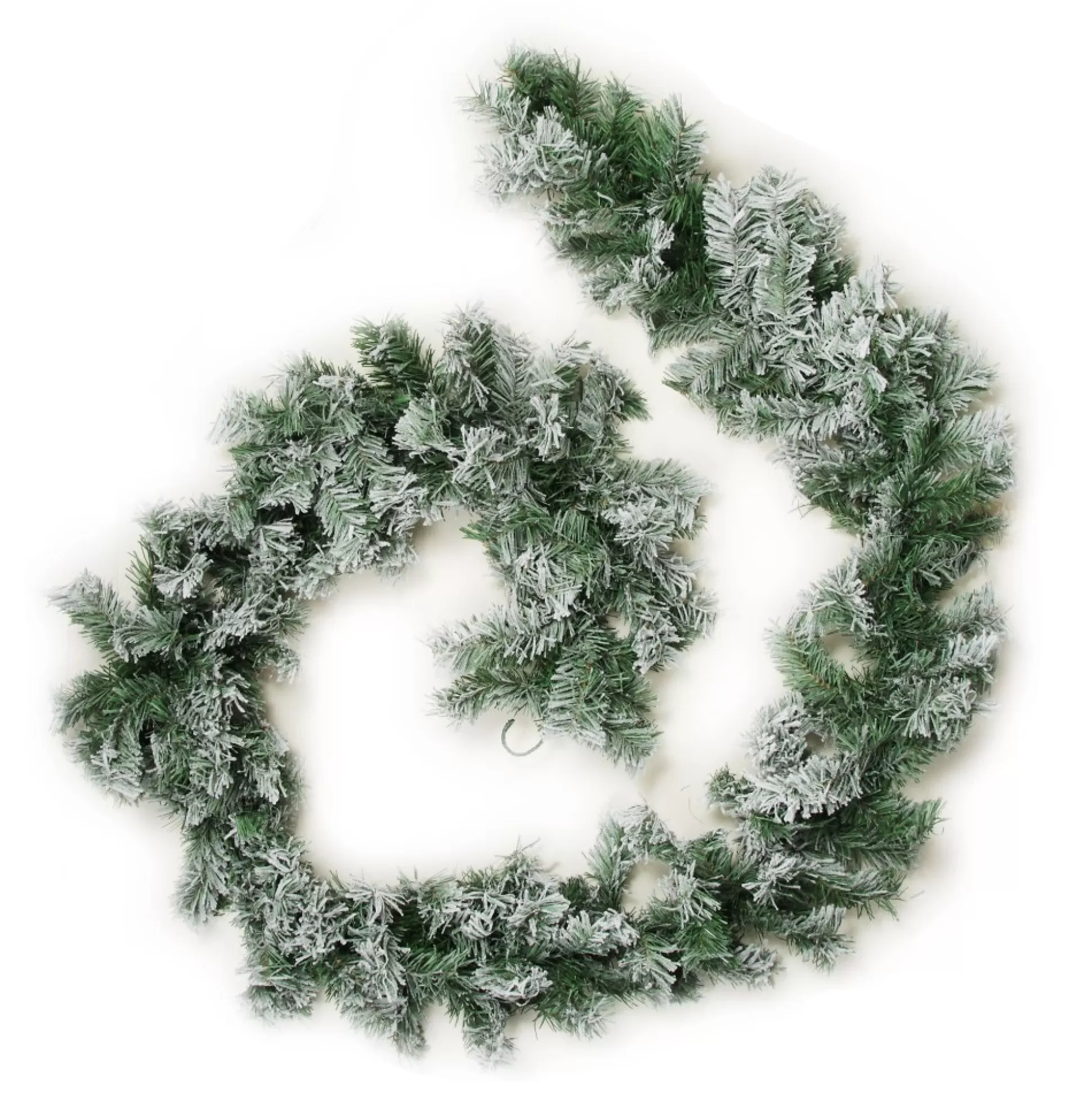 Flocked Alpine Christmas Garland Christmas Garlands |