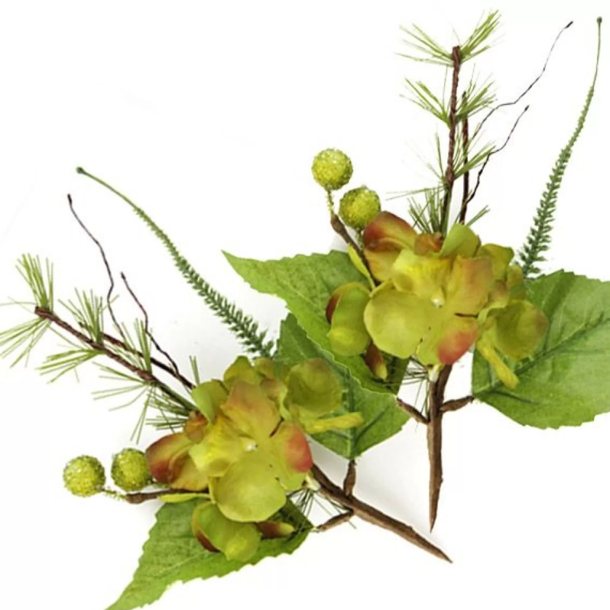 Fresh Floral Hydrangea Pick - Set of 2 Christmas Pick |