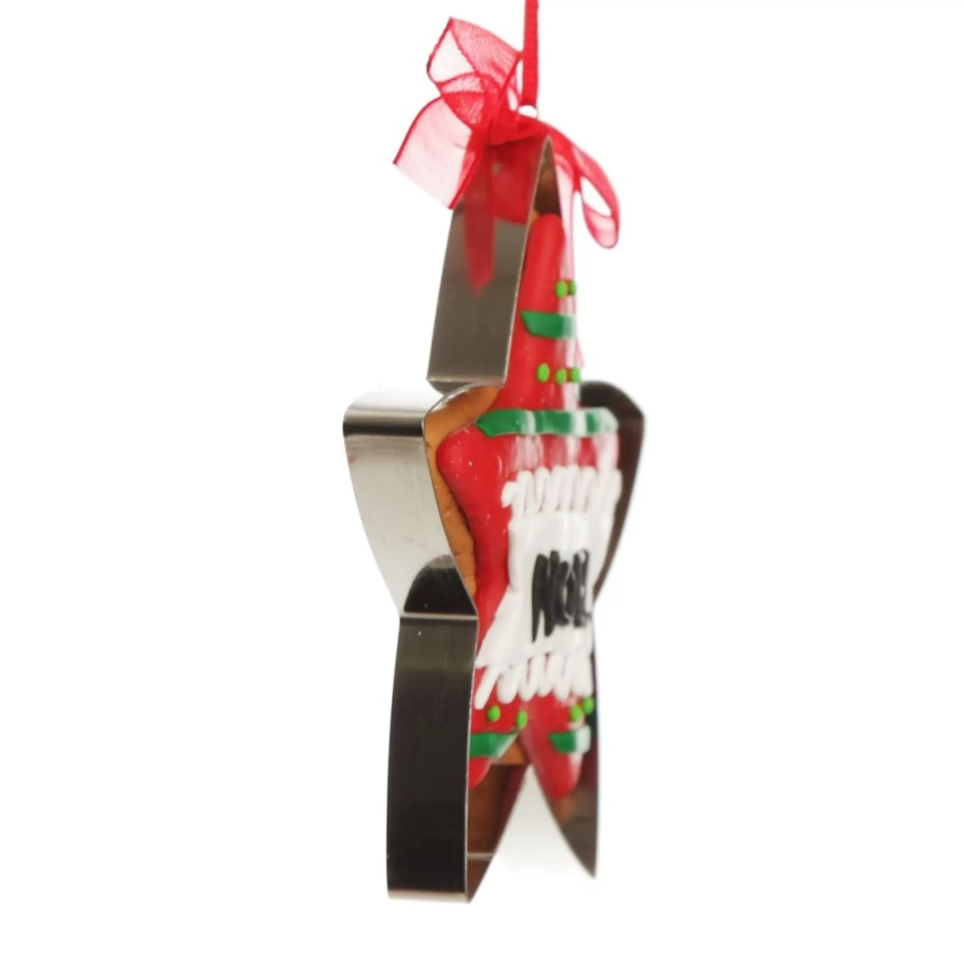 Gingerbread Star Cookie Cutter Decoration Christmas Tree Decorations |
