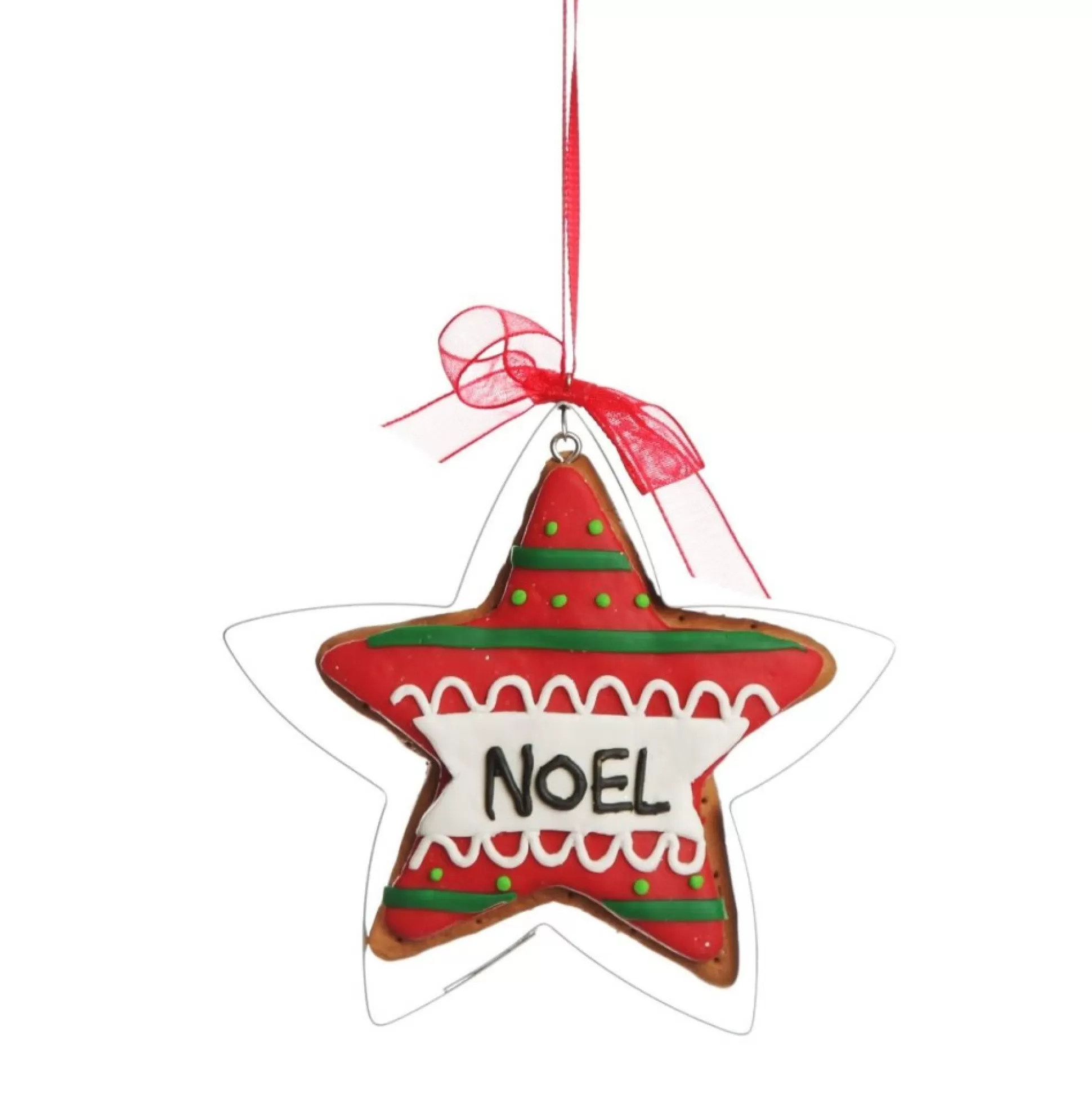 Gingerbread Star Cookie Cutter Decoration Christmas Tree Decorations |