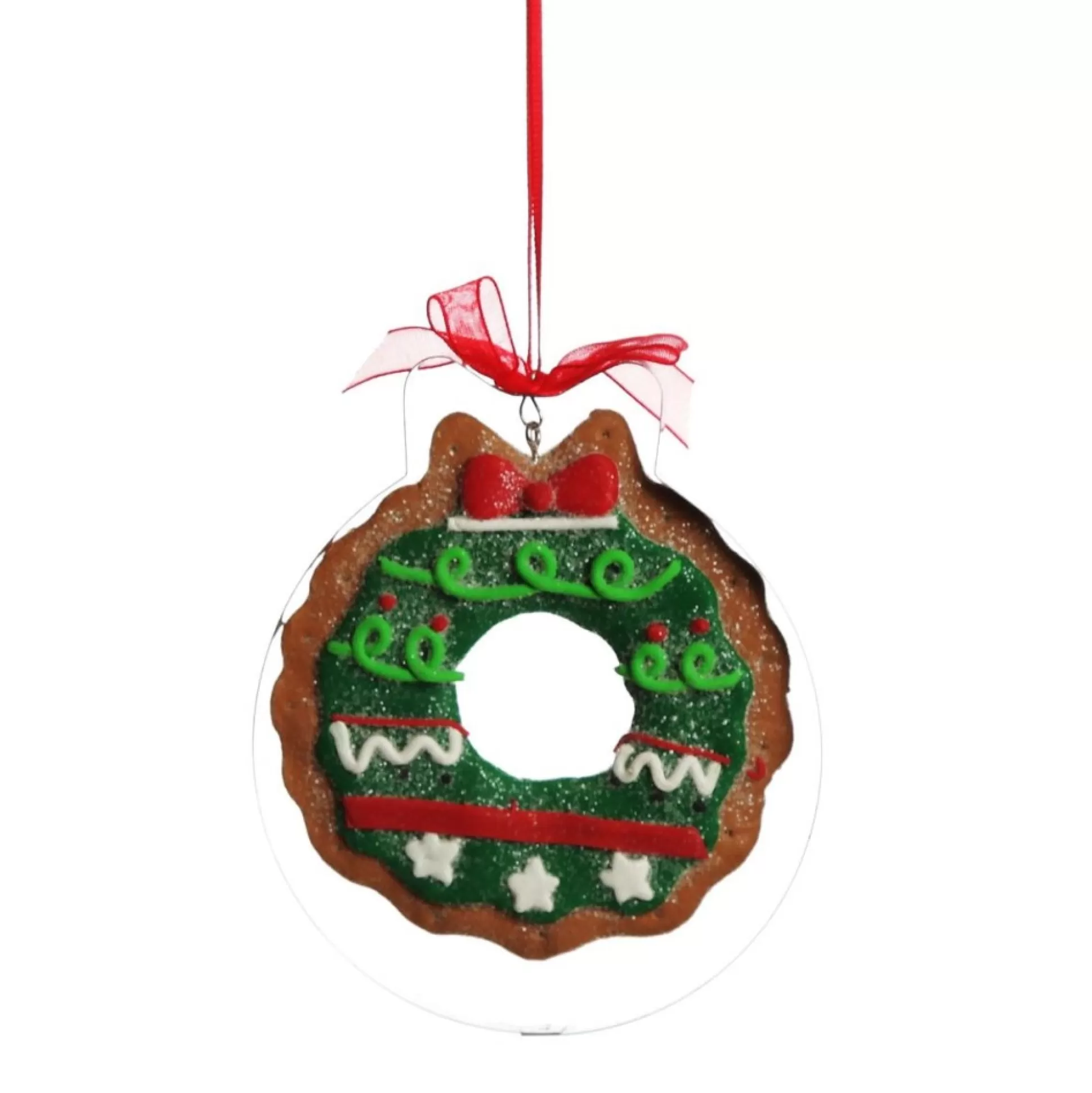 Gingerbread Wreath Cookie Cutter Decoration Christmas Tree Decorations |