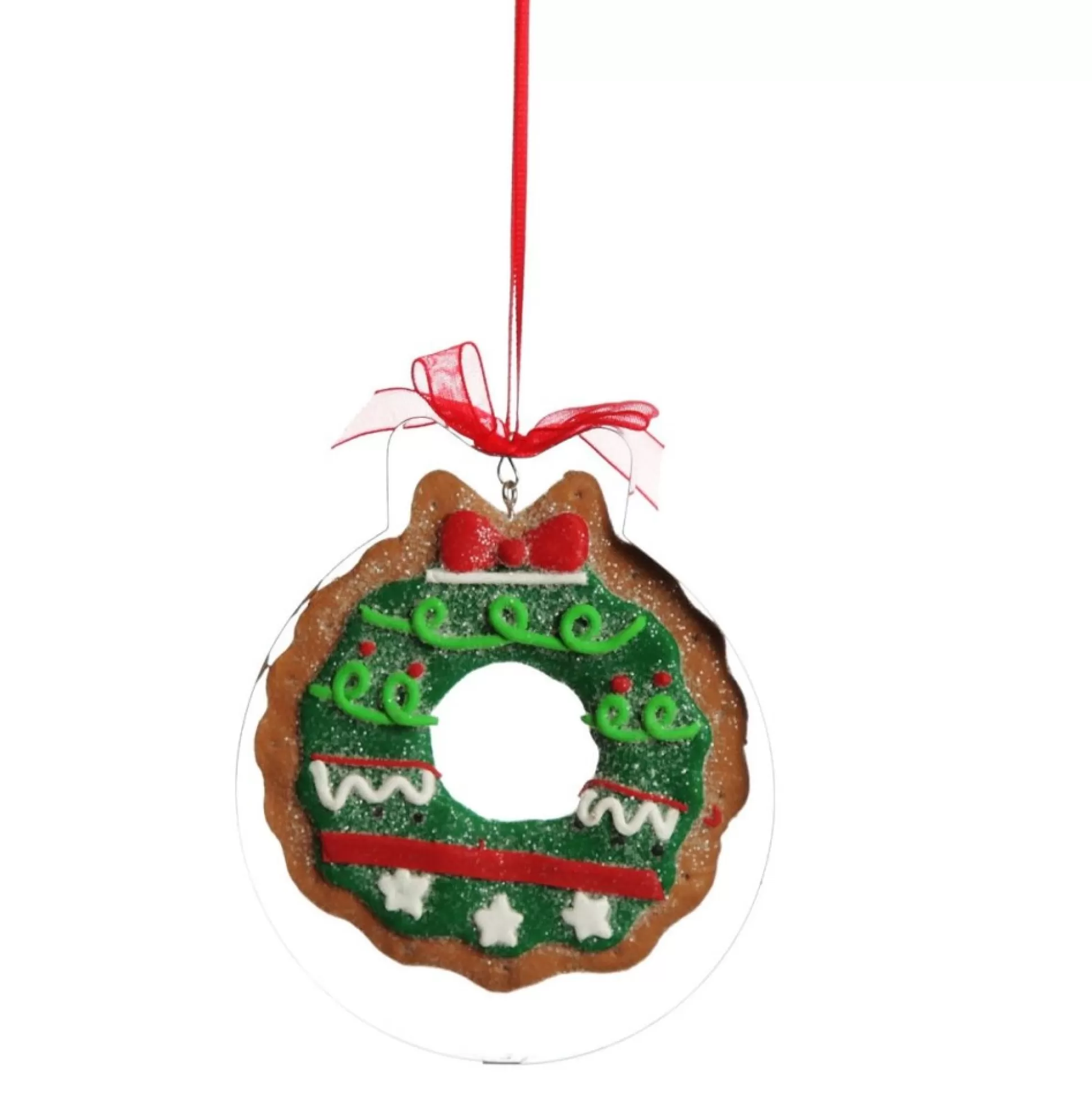 Gingerbread Wreath Cookie Cutter Decoration Christmas Tree Decorations |