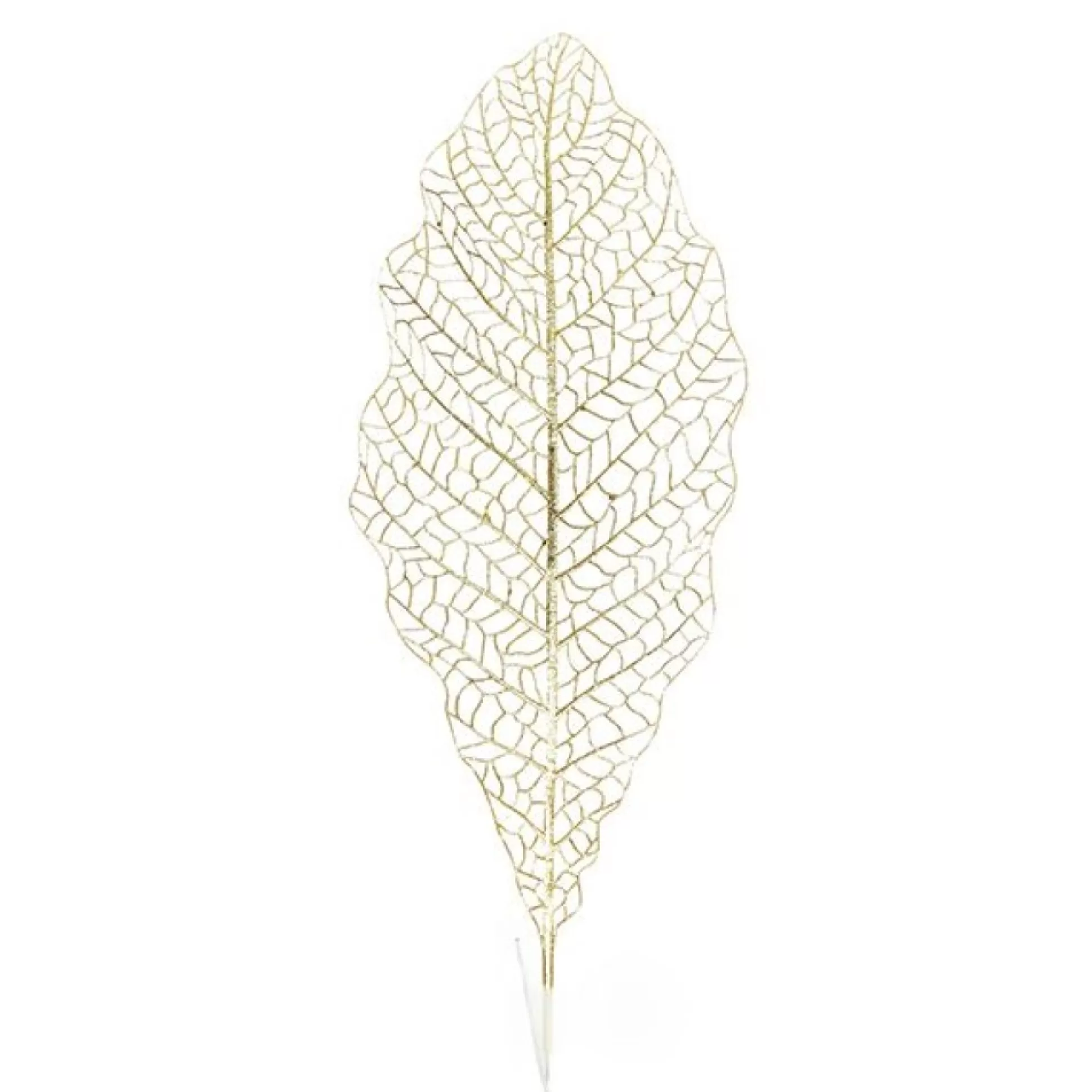 Gold Mesh Palm Leaf Christmas Sprays |