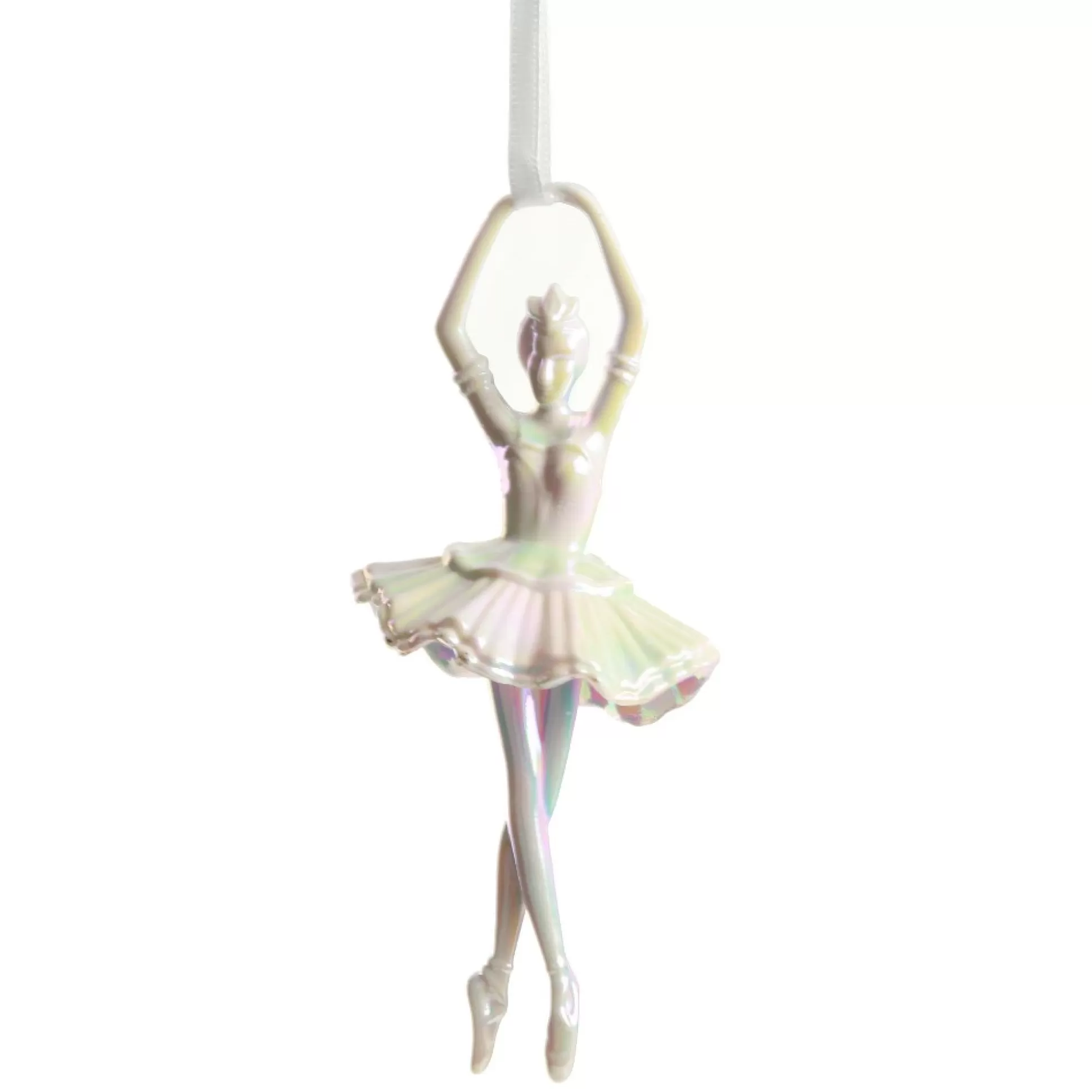 Iridescent Ballerina Christmas Tree Decoration Christmas Tree Decorations |