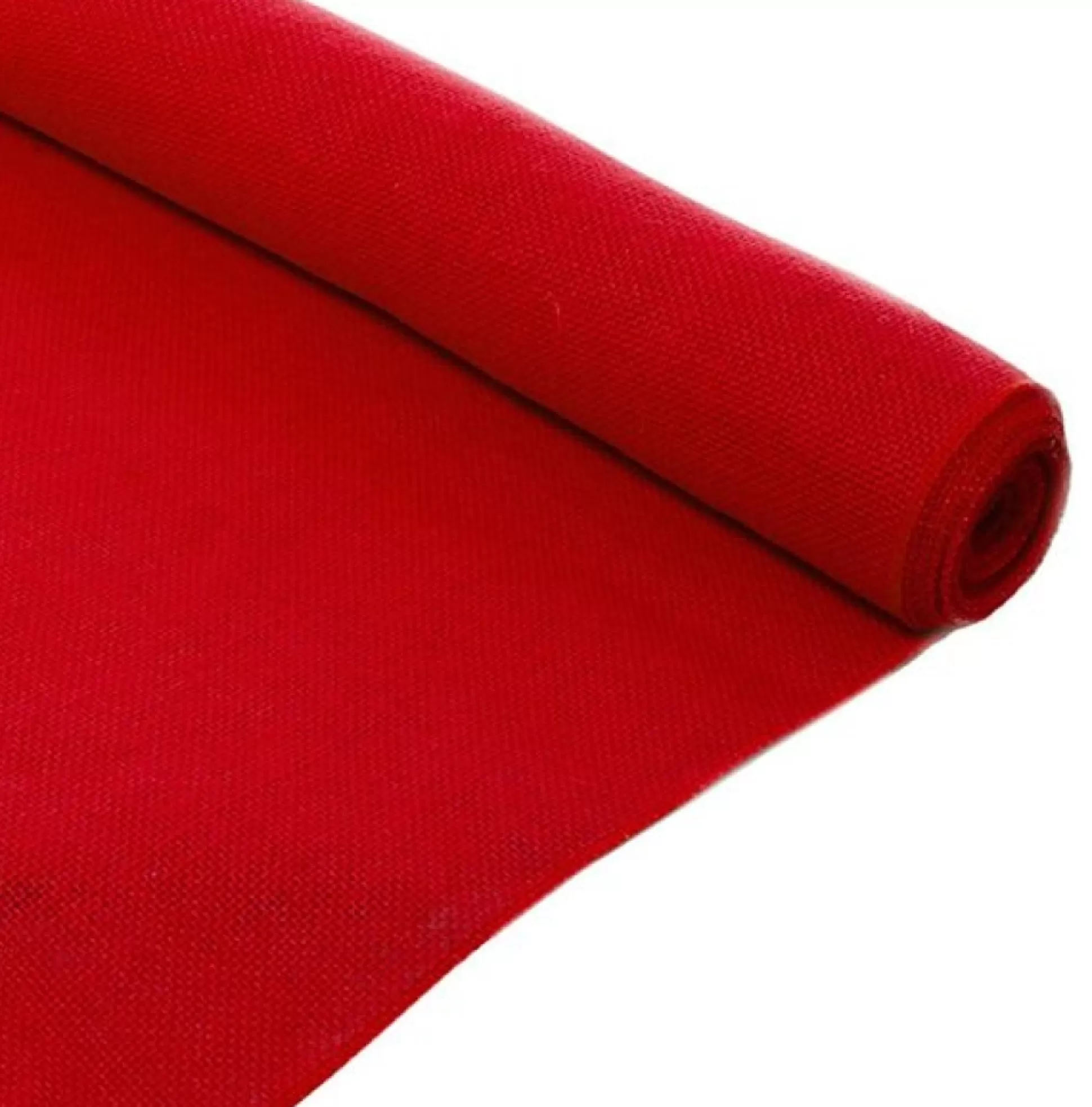 Jute Red Roll - Table Runner Christmas Table Decor |