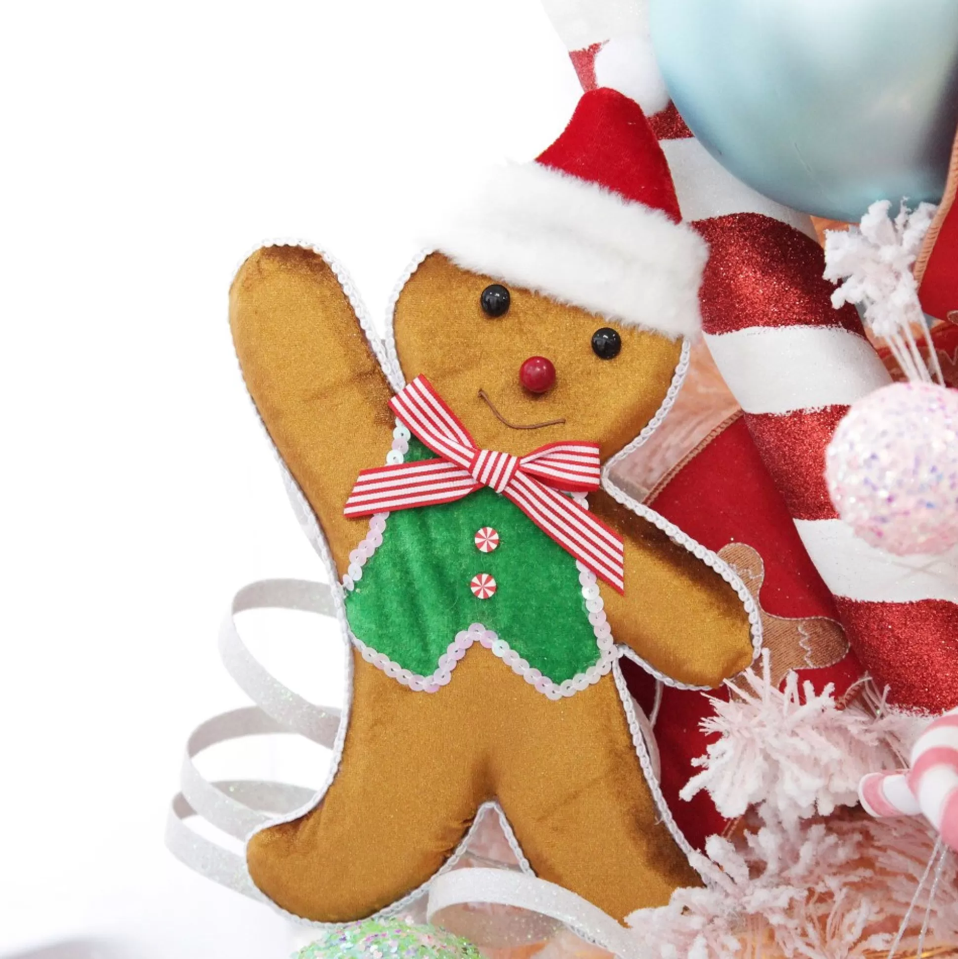 Large Gingerbread Boy Christmas Tree Decoration Christmas Tree Decorations |