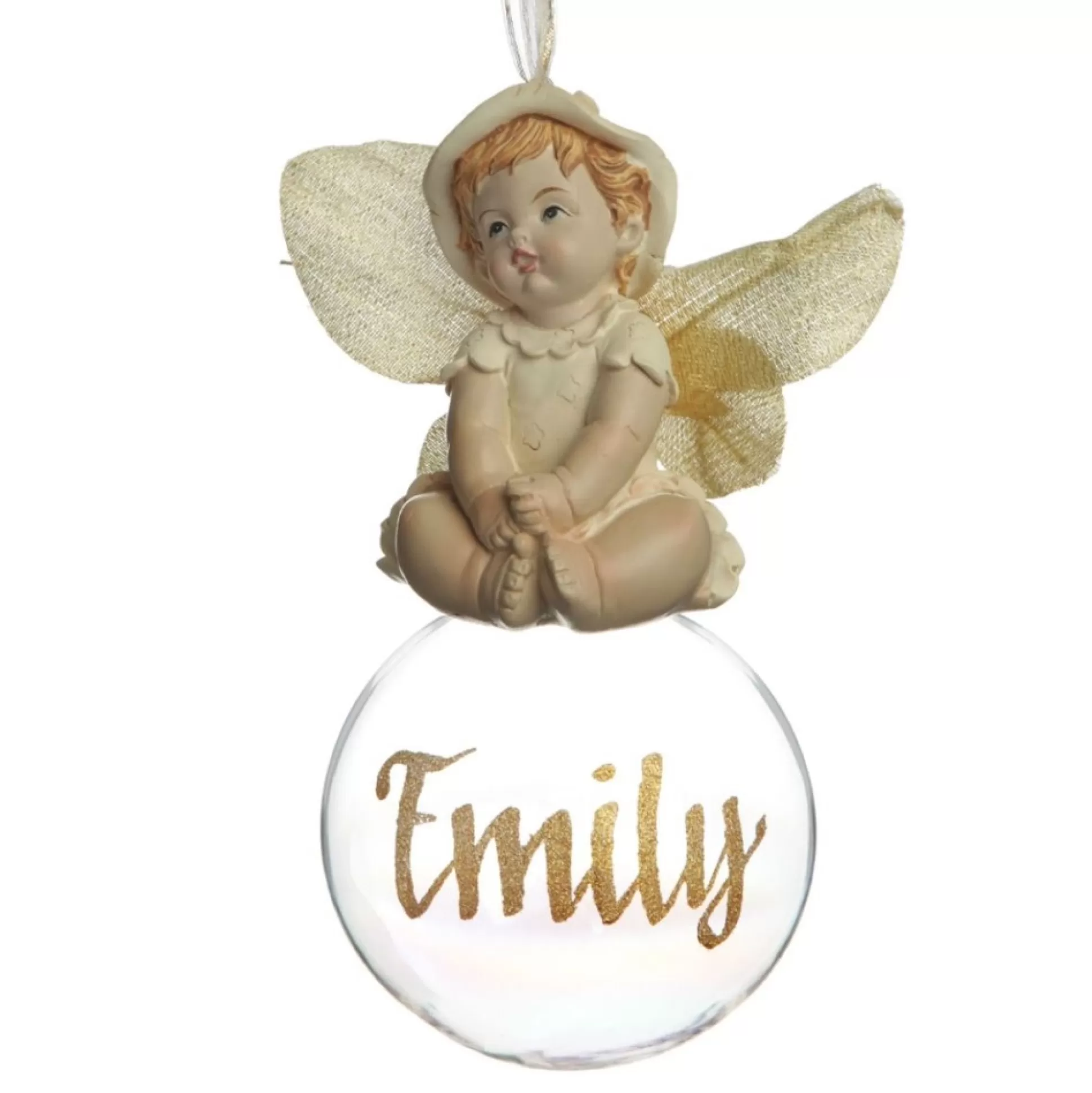 Lemon Gumnut Baby Personalised Christmas Bauble Personalised Baubles |