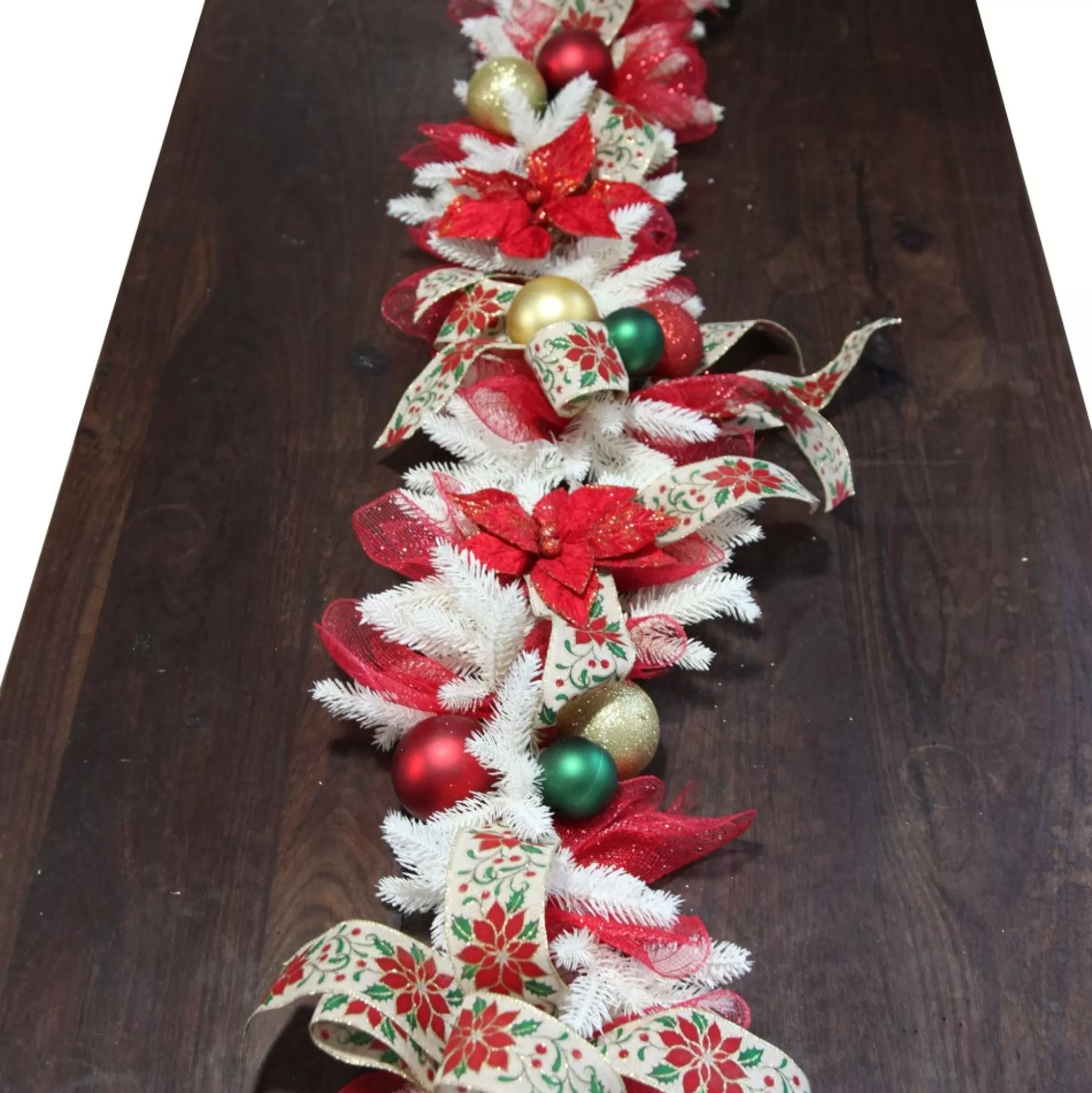 Limited Edition Beautifully Decorated Christmas Garland Christmas Garlands |