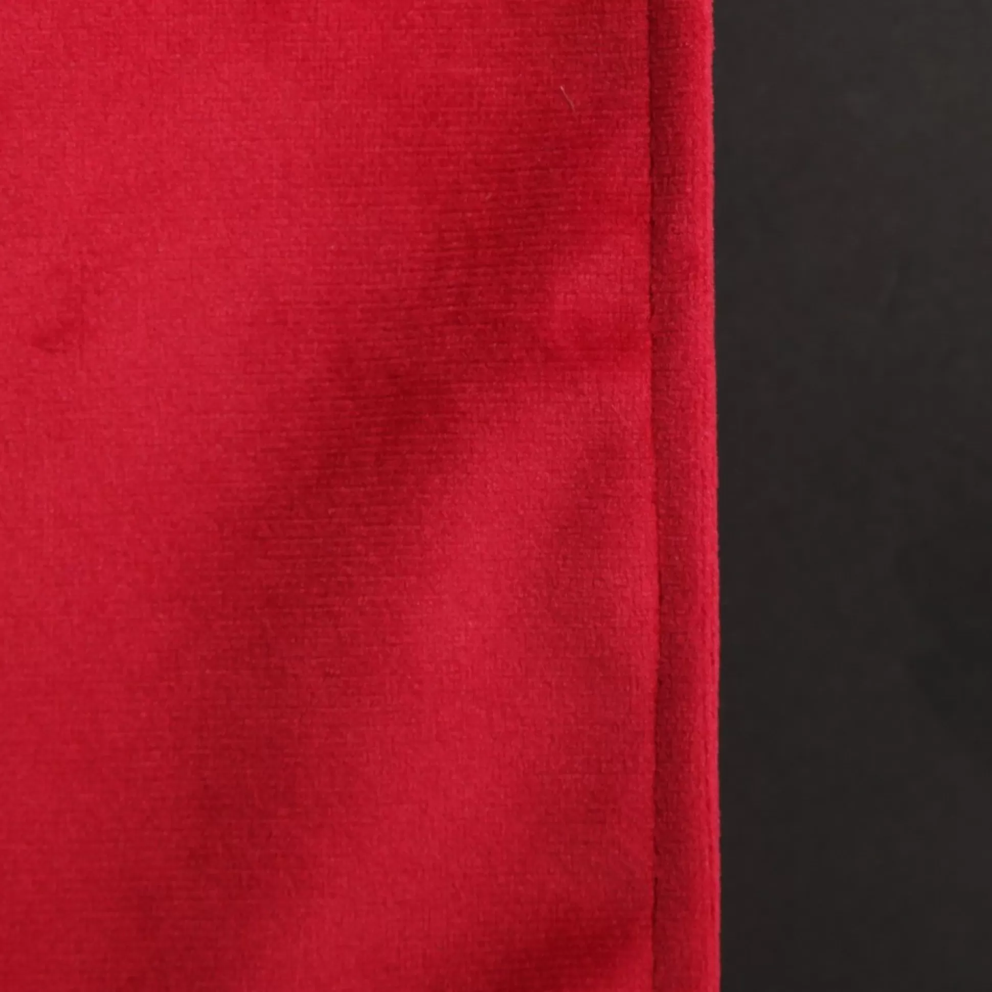 Luxe Dark Red Velvet Lined Table Runner Christmas Table Decor |