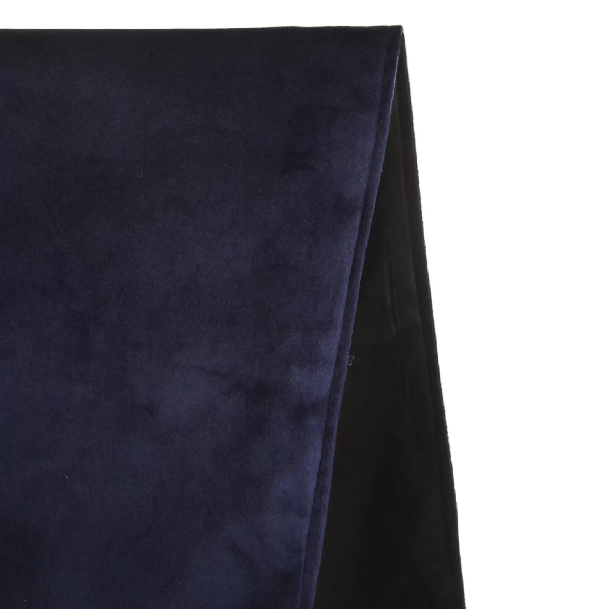 Luxe Navy Blue Velvet Lined Table Runner Christmas Table Decor |