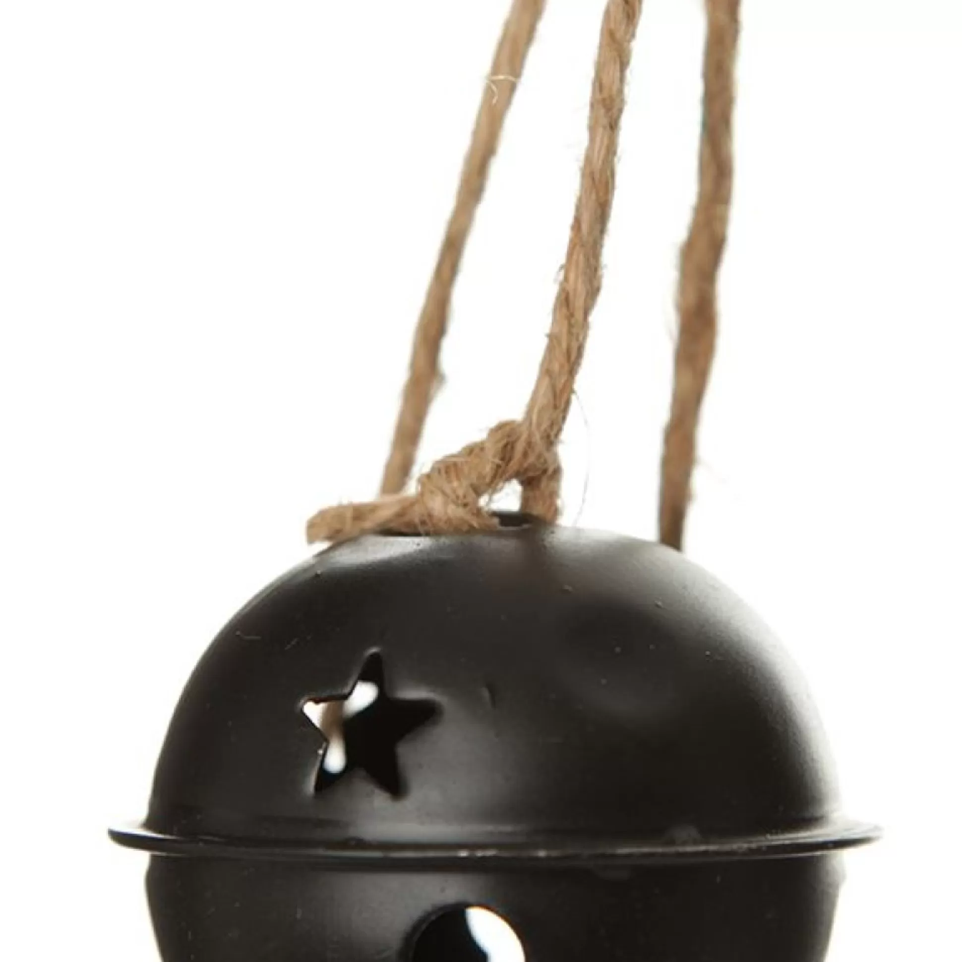 Matt Black Bell Trio Christmas Bells And Bows |