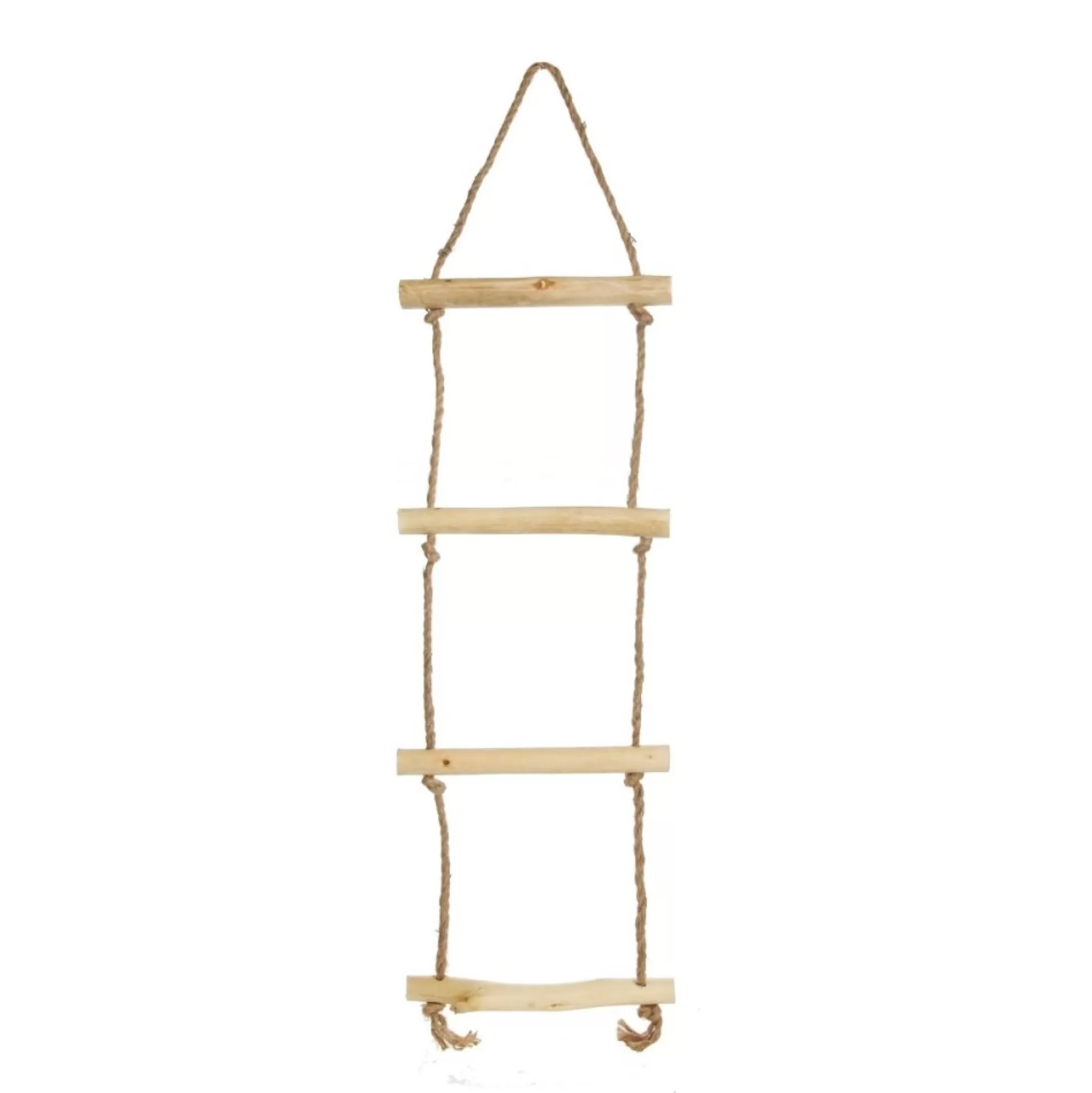 Natural Wooden Rope Ladder Hanging Ornament Wall Hangings And Signs |