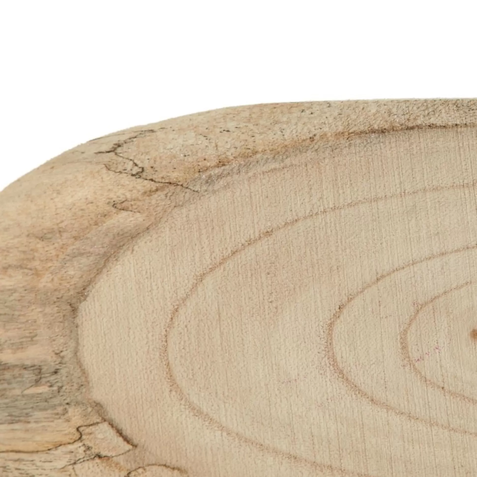 Oval Natural Wood Timber Slice Christmas Table Decor |