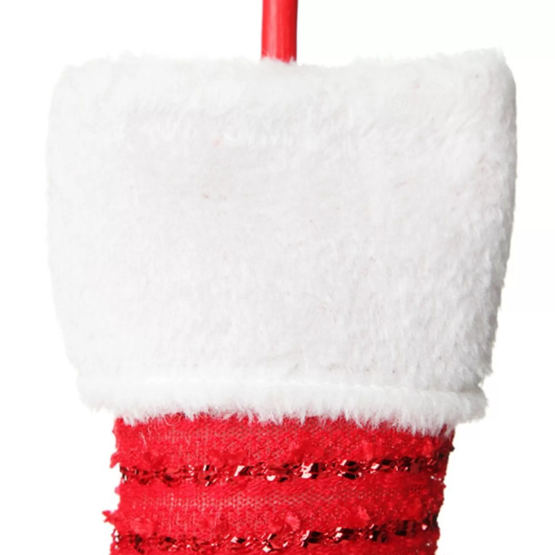 Pair of Red Christmas Elf Legs - Medium Christmas Tree Picks |