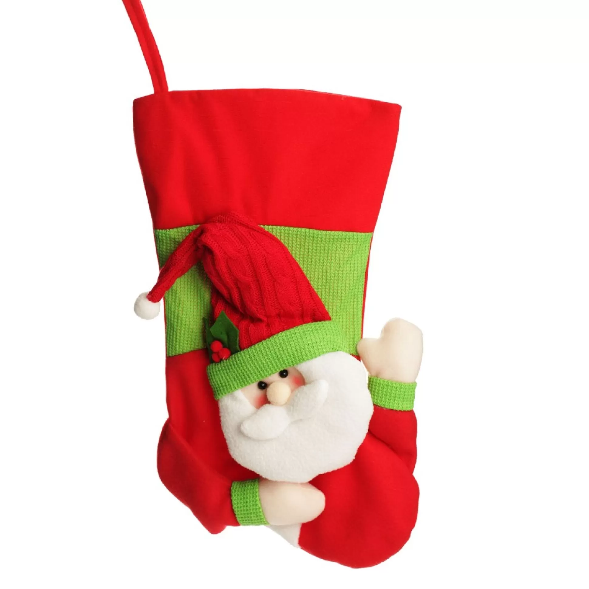 Personalised 3D Santa Christmas Stocking Personalised Stockings |