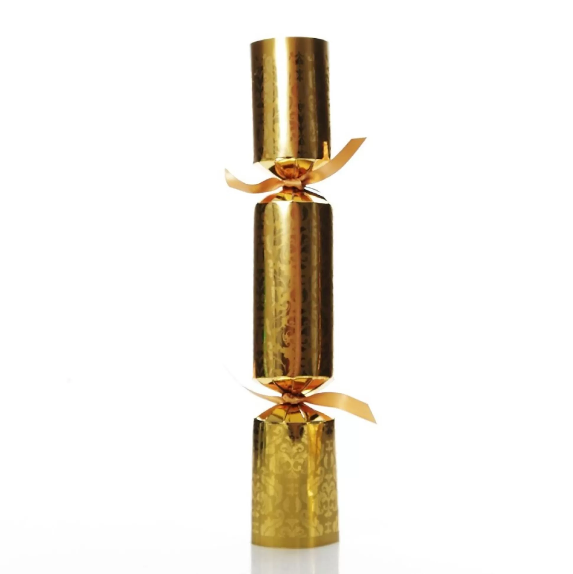 Personalised Gold Leaf Pattern Bon Bon - Single Christmas Bon Bons |