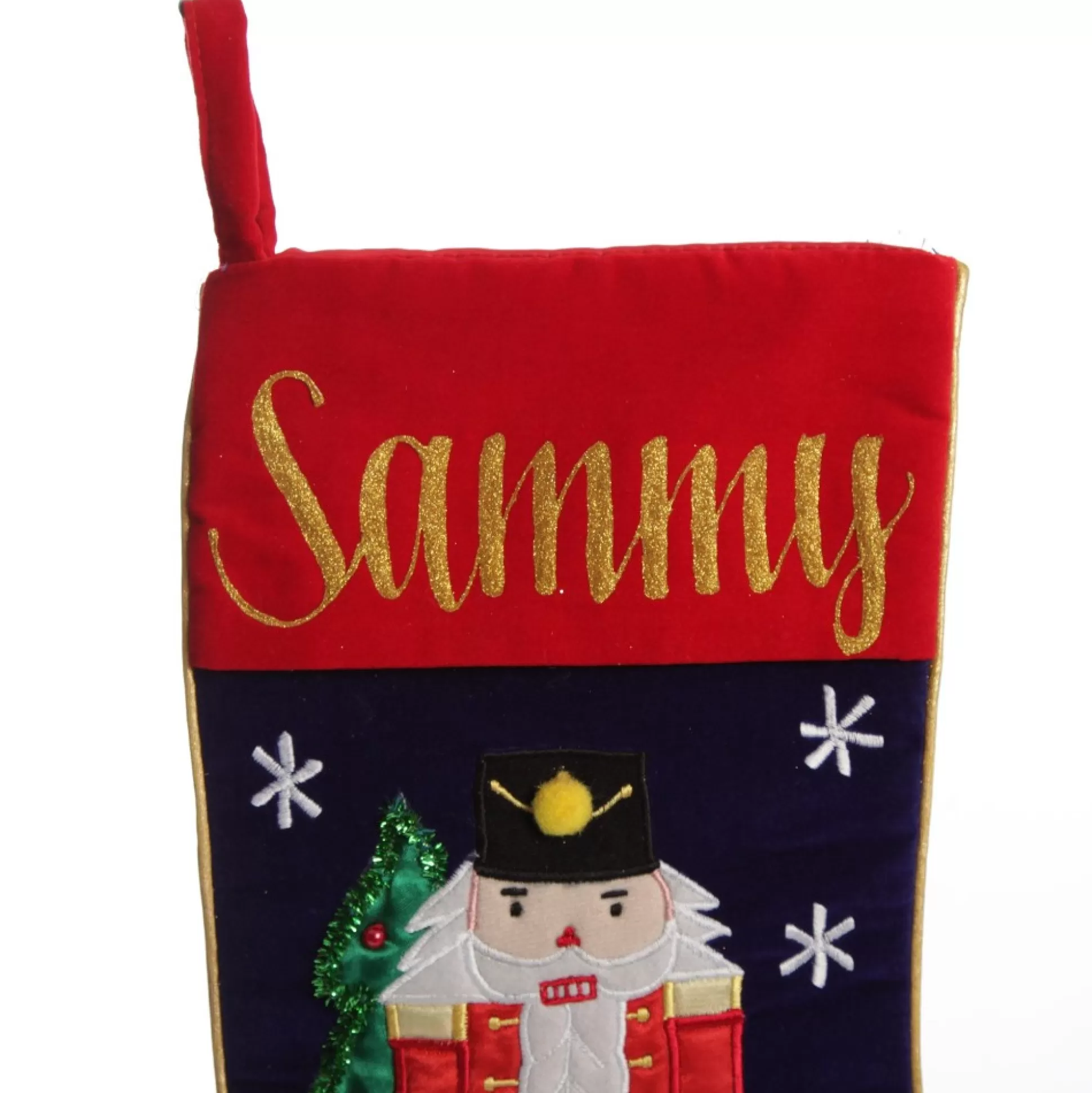 Personalised Nutcracker Christmas Stocking Personalised Stockings |
