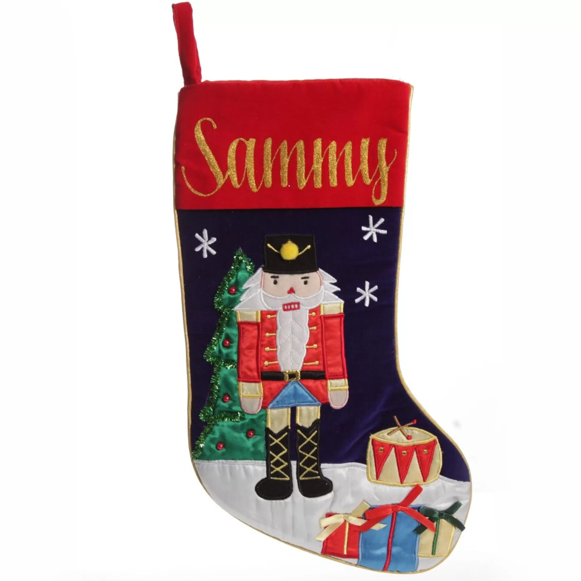 Personalised Nutcracker Christmas Stocking Personalised Stockings |