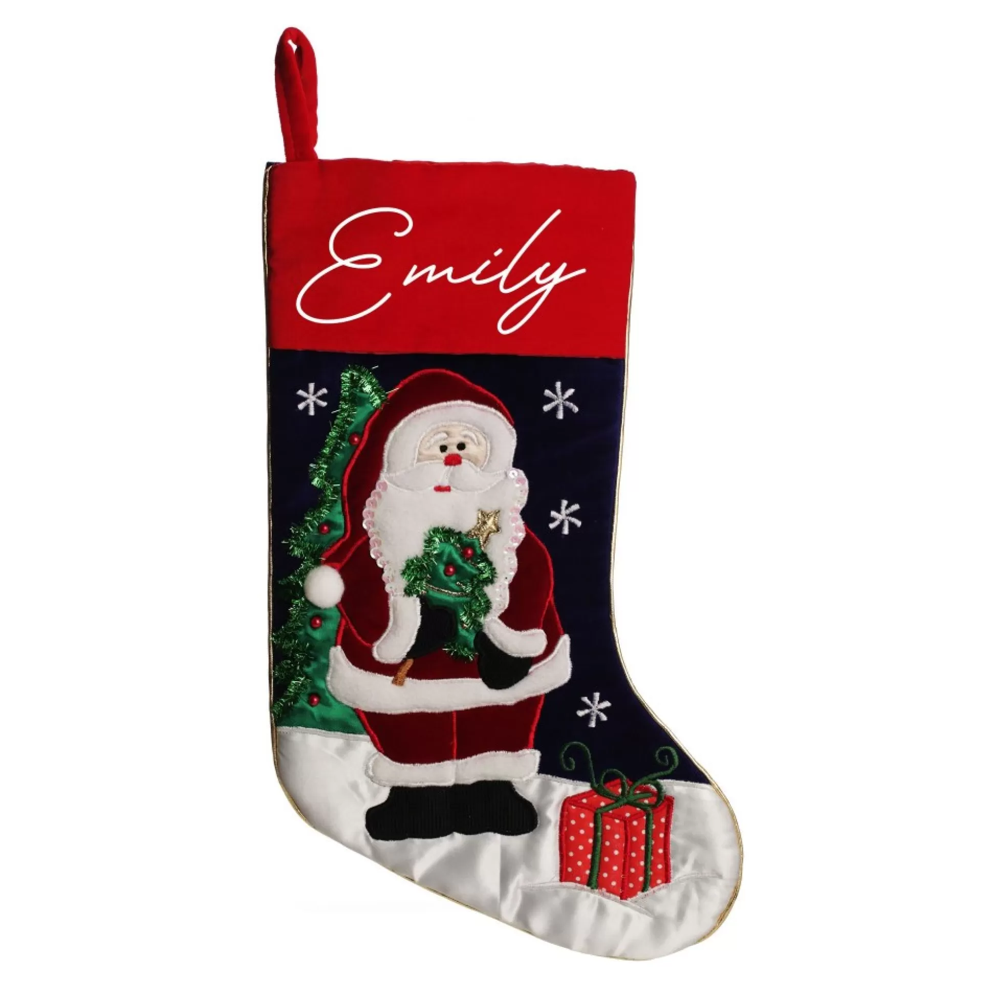 Personalised Santa Christmas Stocking Personalised Stockings |