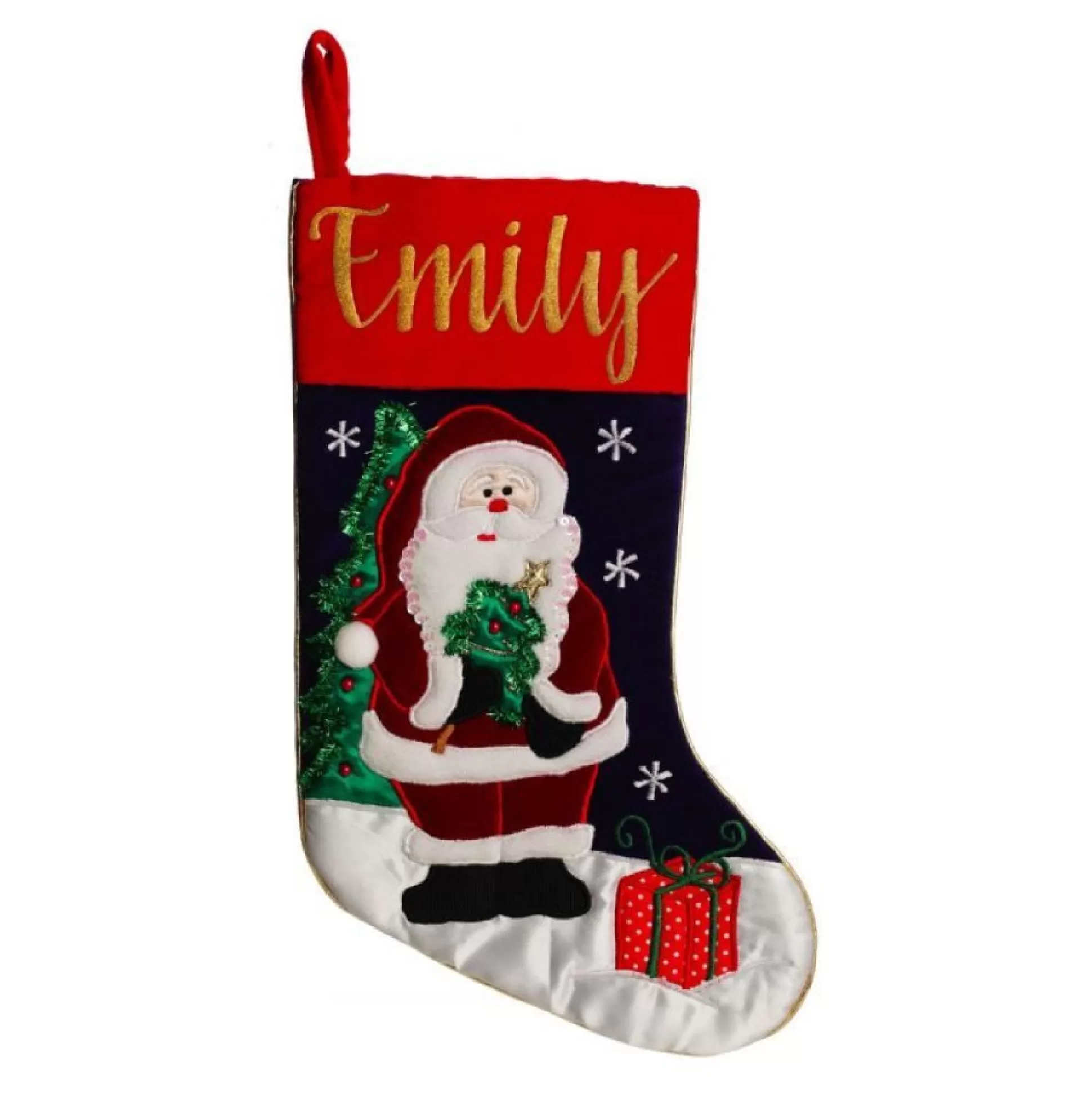 Personalised Santa Christmas Stocking Personalised Stockings |