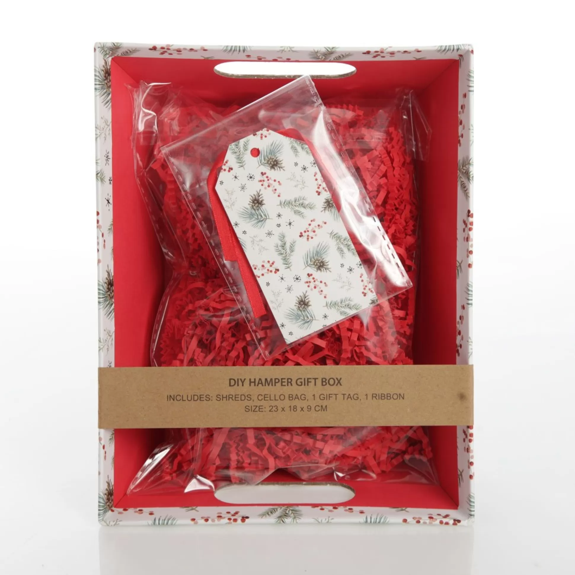 Pine and Cone DIY Hamper Gift Box Set Gift Wrap, Boxes, Bags & Tags |