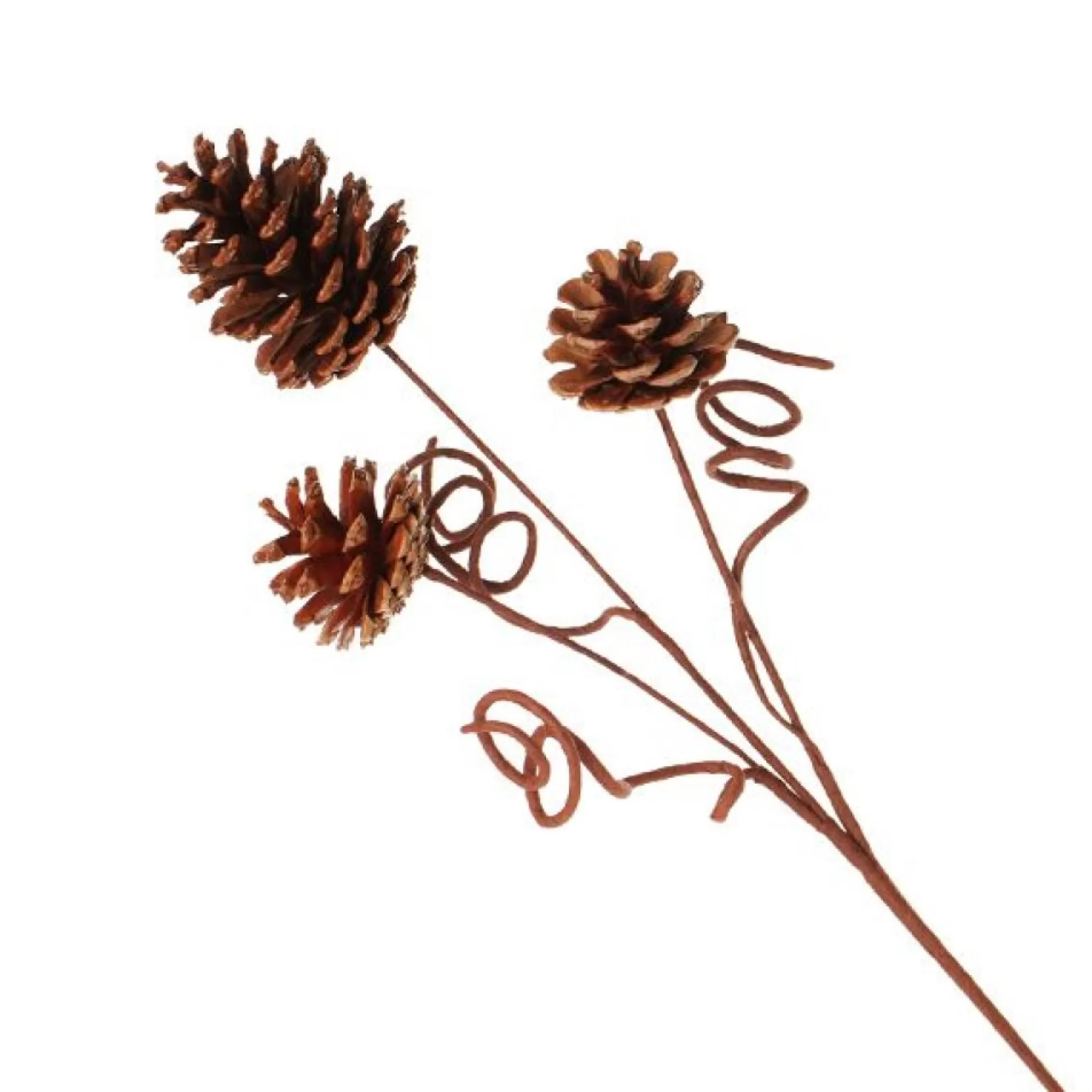 Pinecone Trio Spray Pick Christmas Sprays |