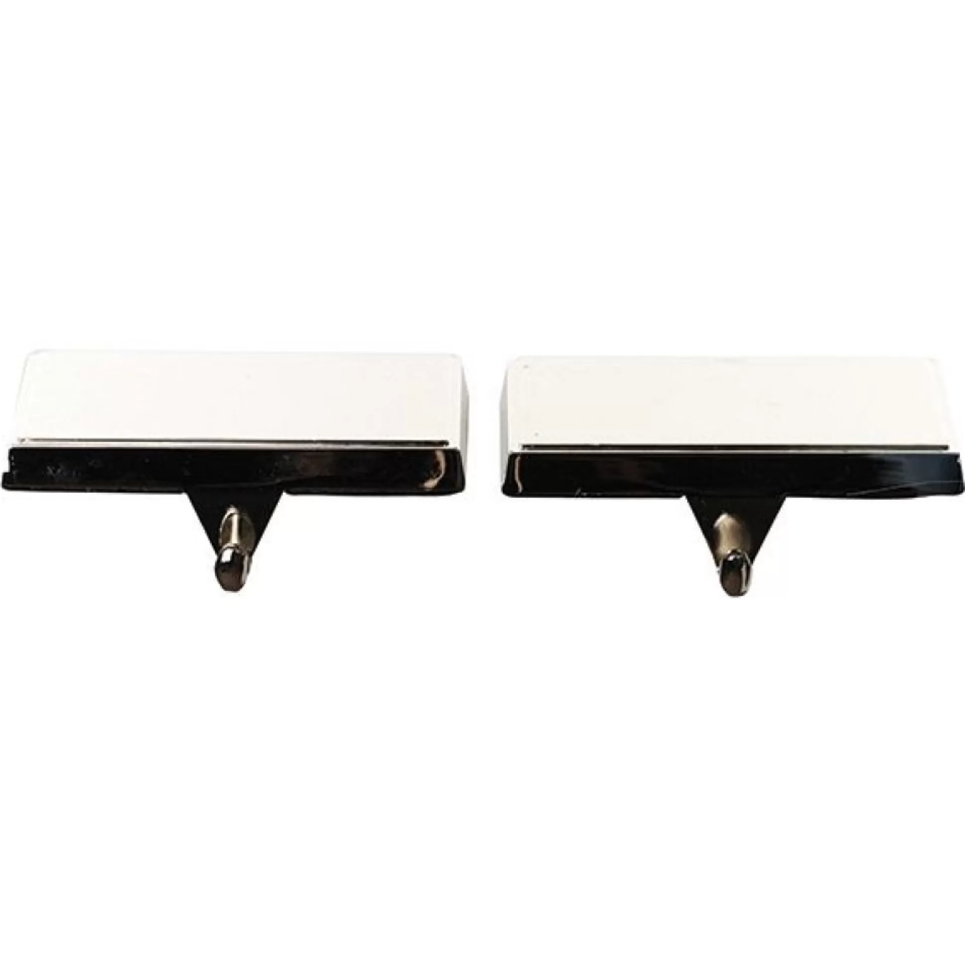 Plain Chrome Christmas Stocking Hanger - Set of 2 Stocking Hangers |