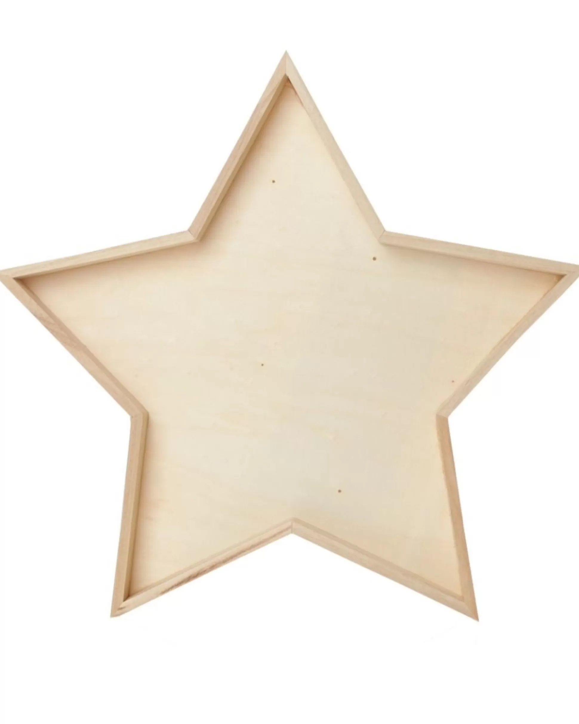 Plywood Craft Star Tray - Set of 3 Christmas Craft Supplies |