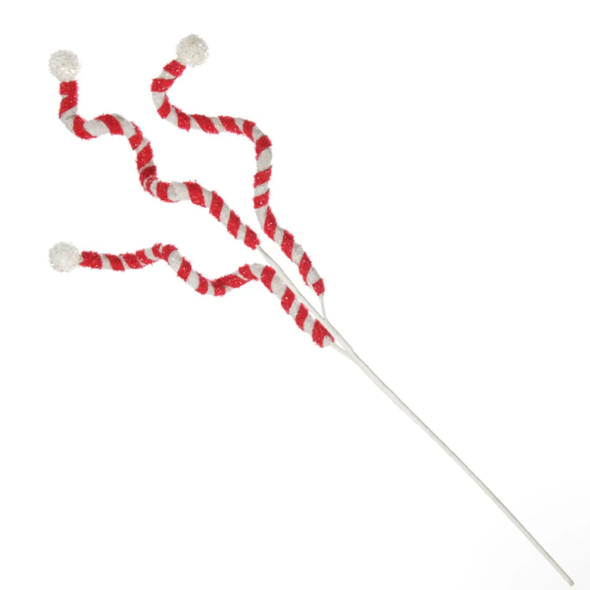 Red and White Whimsical Christmas Pick Christmas Tree Picks |