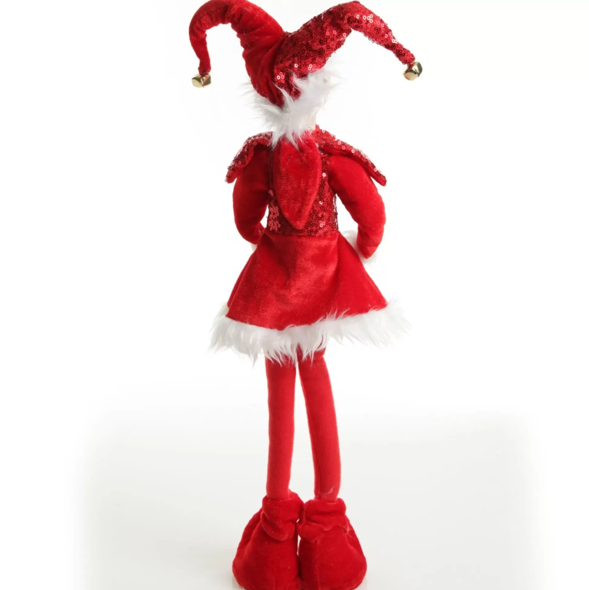 Red Elf Standing Christmas Ornament Christmas Elves And Fairies |