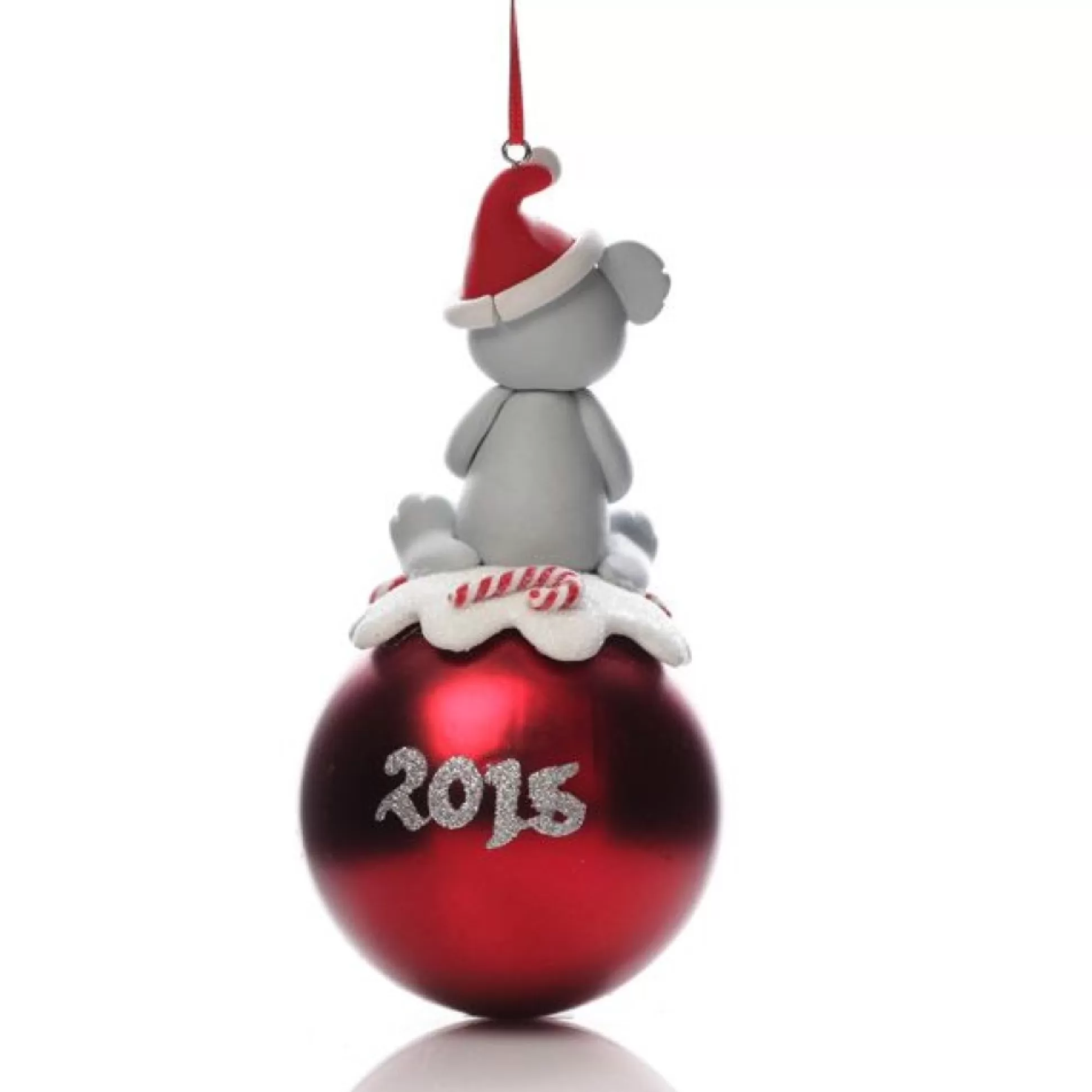 Red Koala Christmas Character Bauble Personalised Baubles |