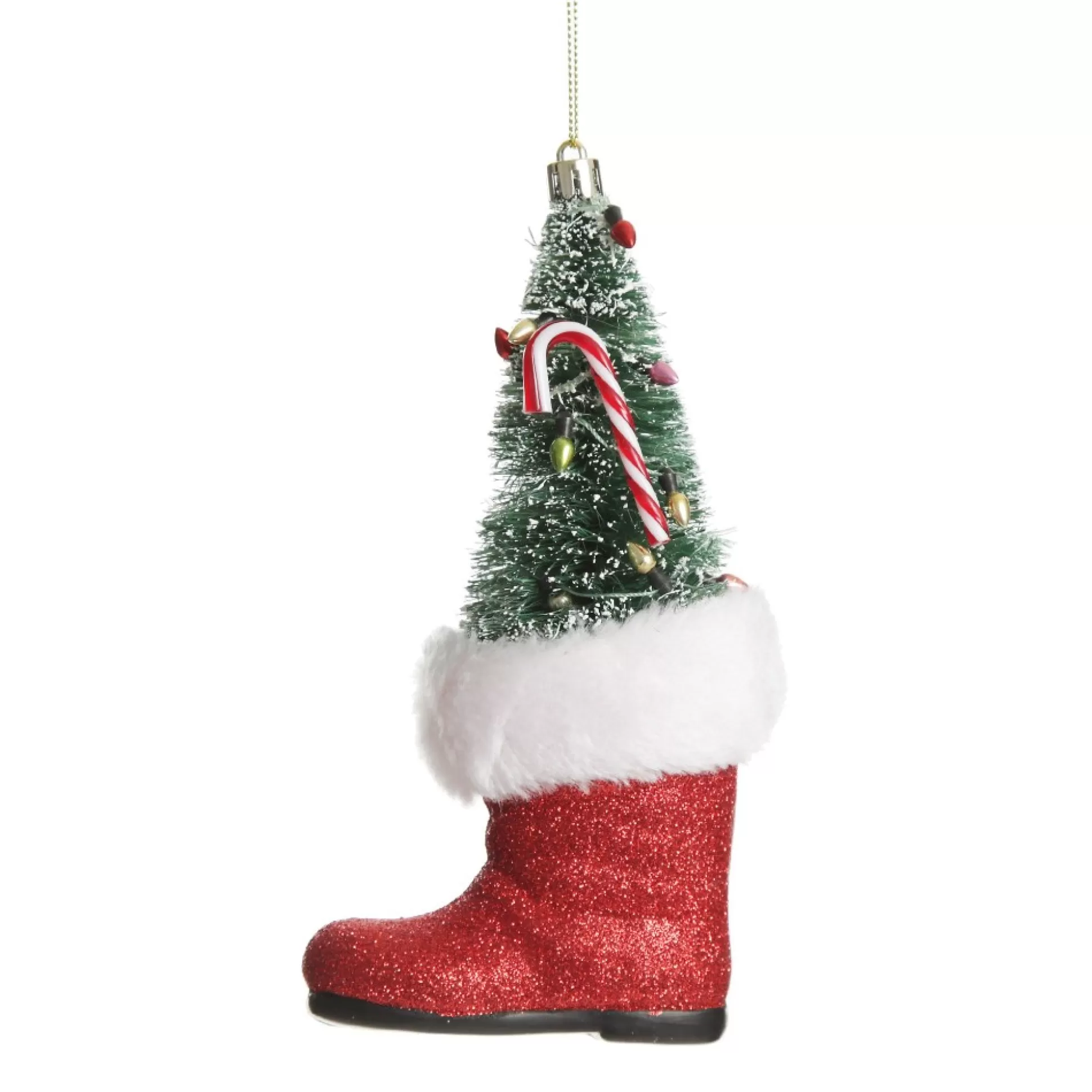 Santa Boot with Tree Hanging Decoration Christmas Tree Decorations |
