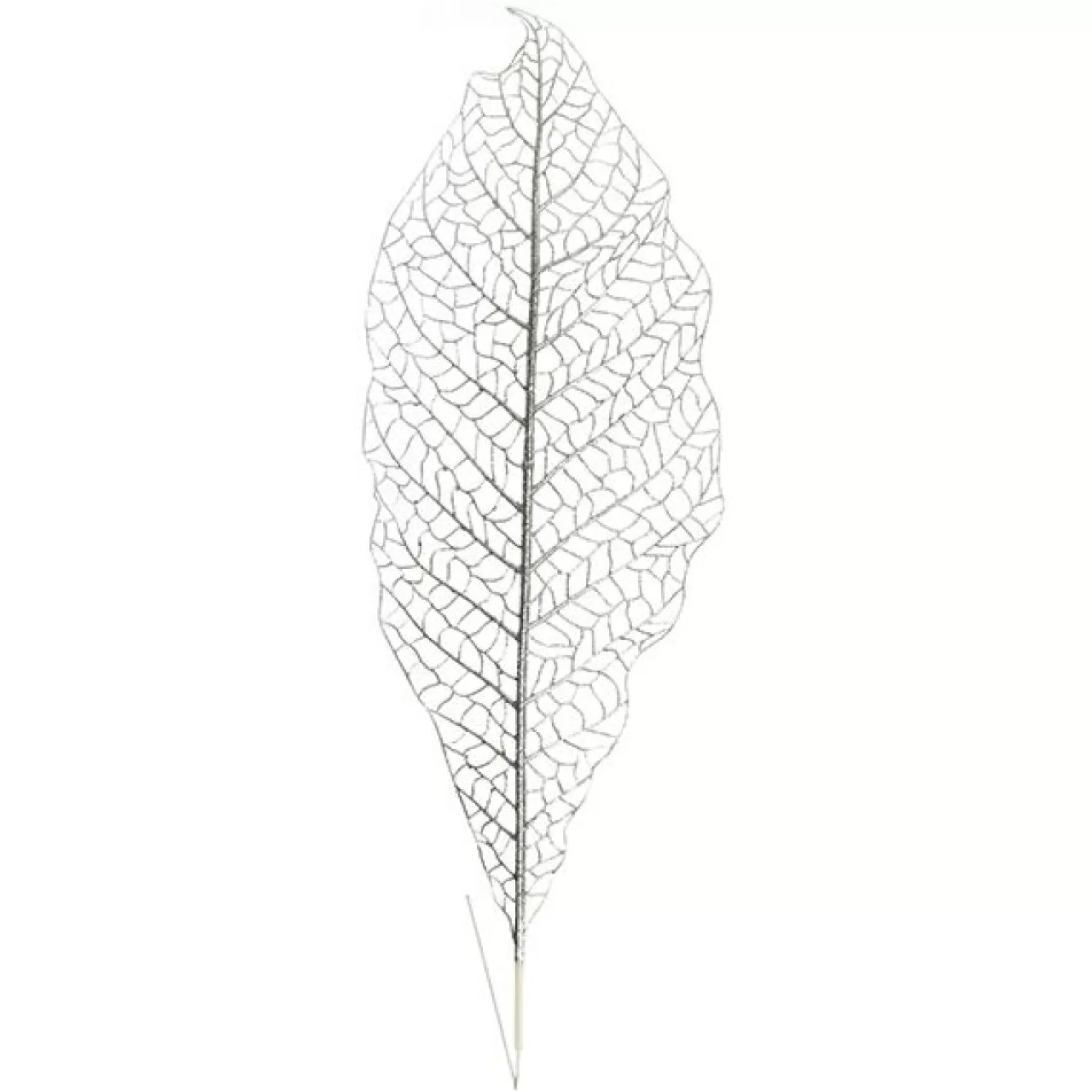Silver Mesh Palm Leaf Christmas Sprays |