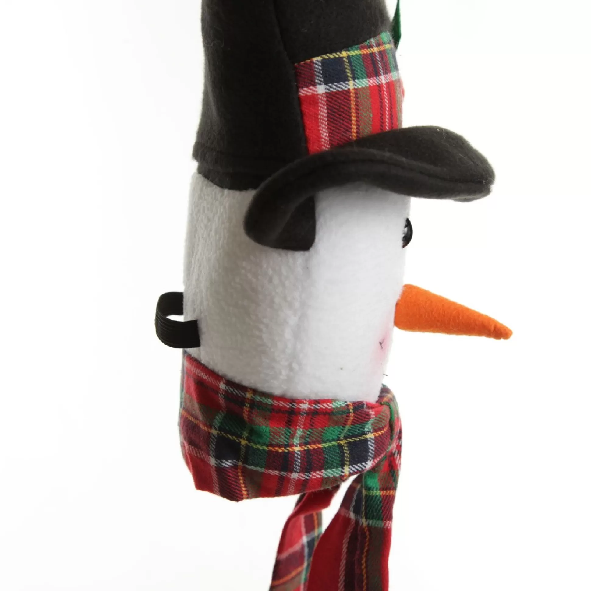 Snowman Head Tartan Tree Topper Tree Toppers |