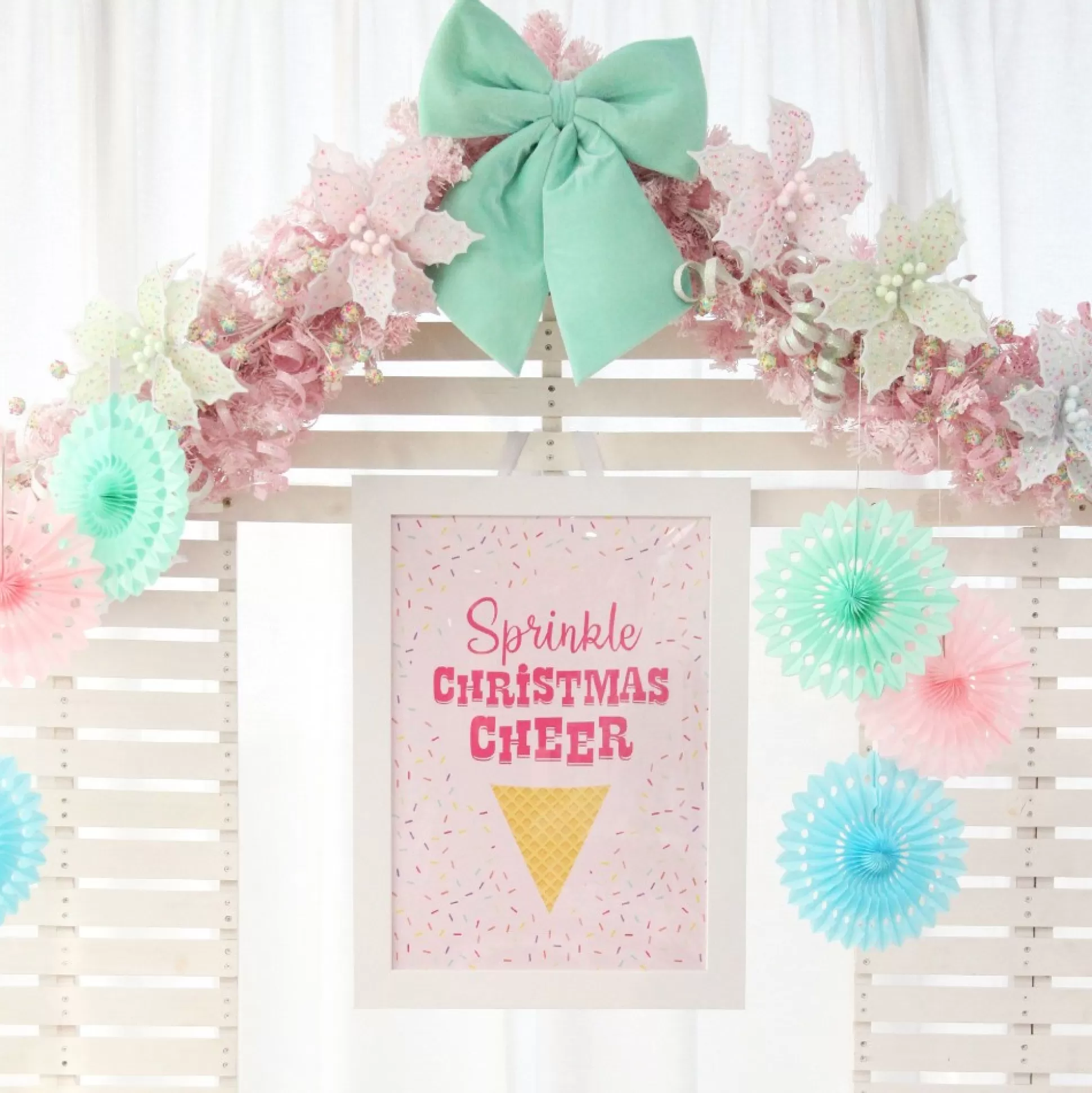 Sprinkle Christmas Cheer Poster Christmas Prints |