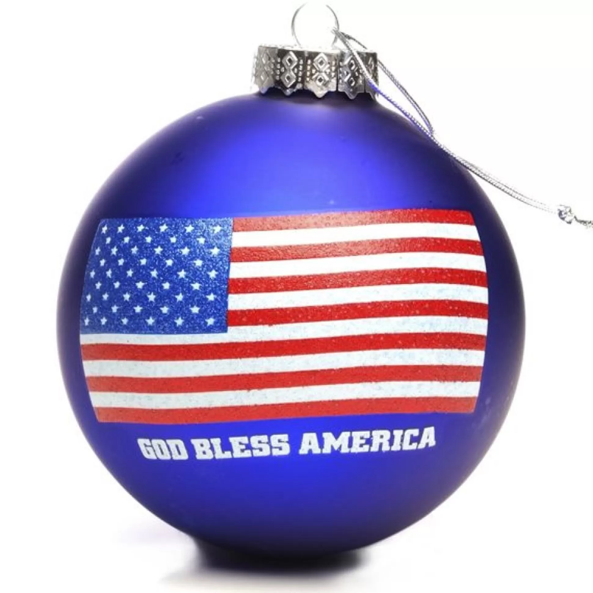 Stars and Stripes USA Christmas Bauble Personalised Baubles |