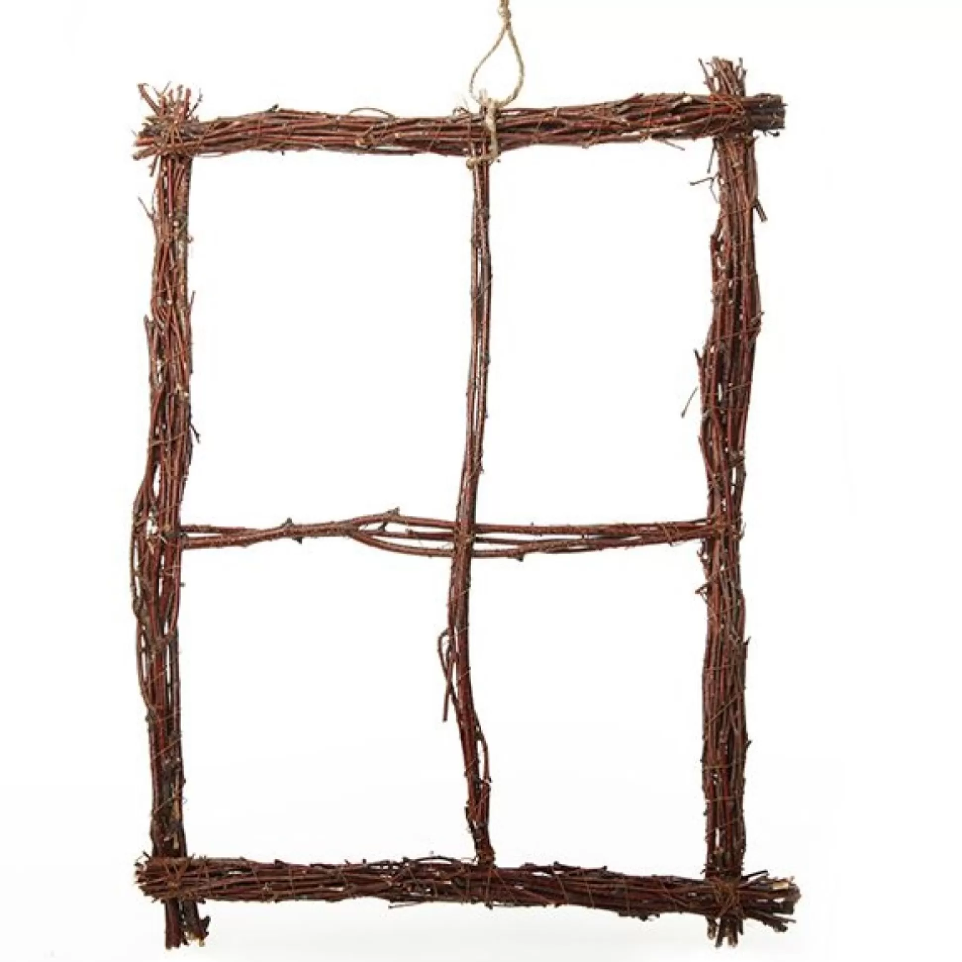 Twig Window Diy Wreaths |