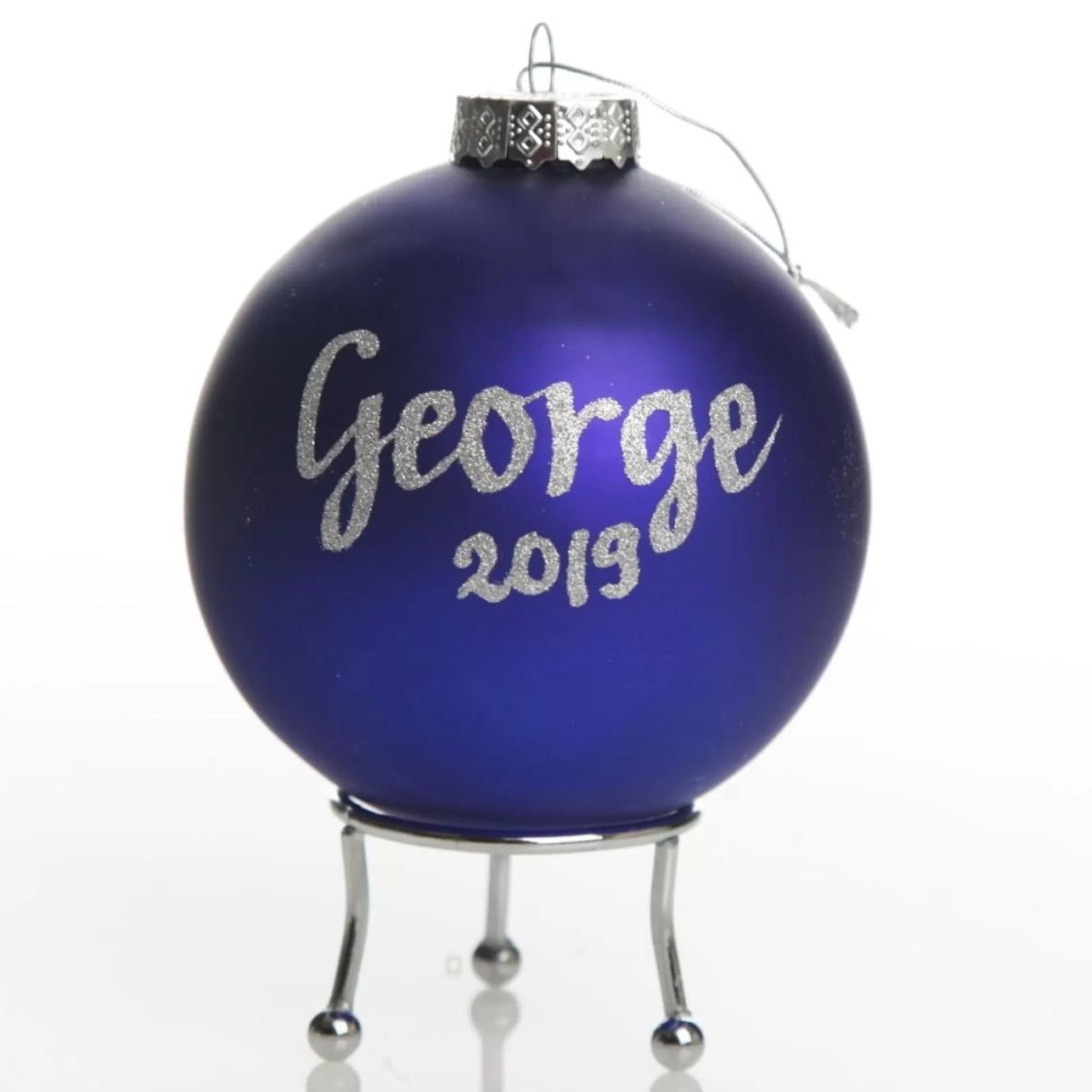 Union Jack UK Flag Christmas Bauble Personalised Baubles |