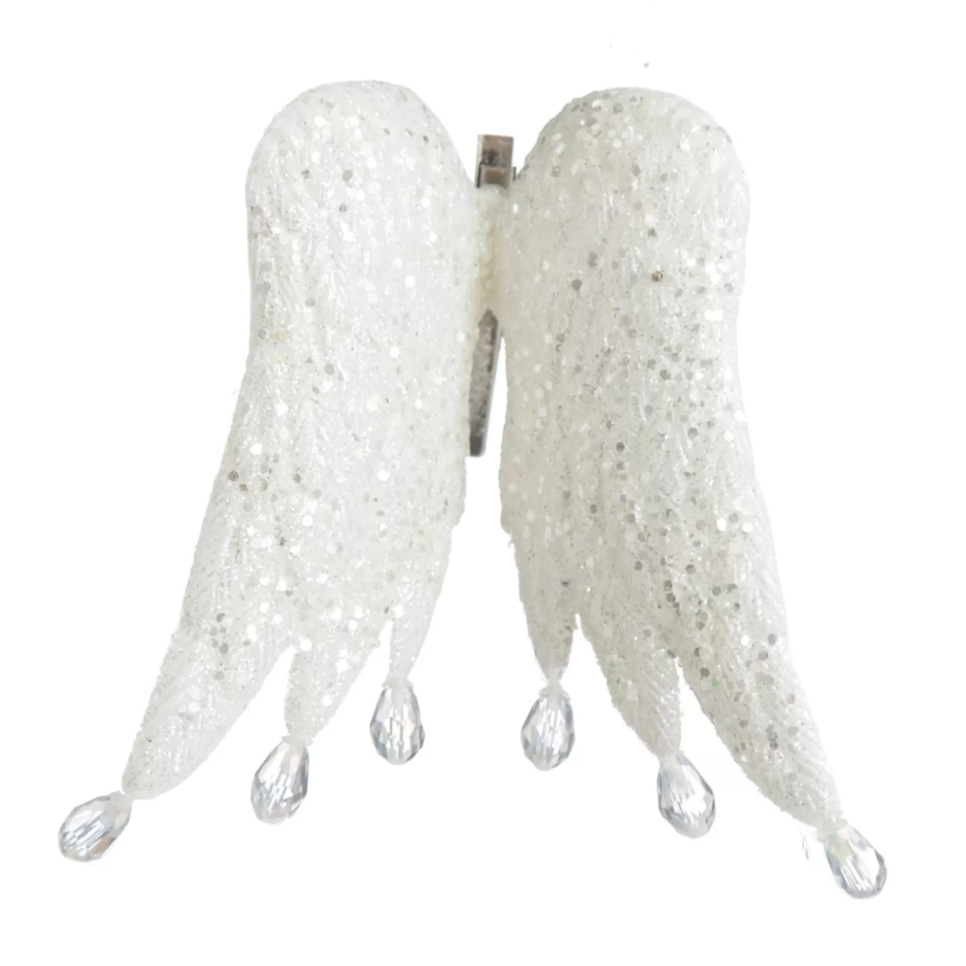 White Angel Wings Christmas Decoration Christmas Tree Decorations |