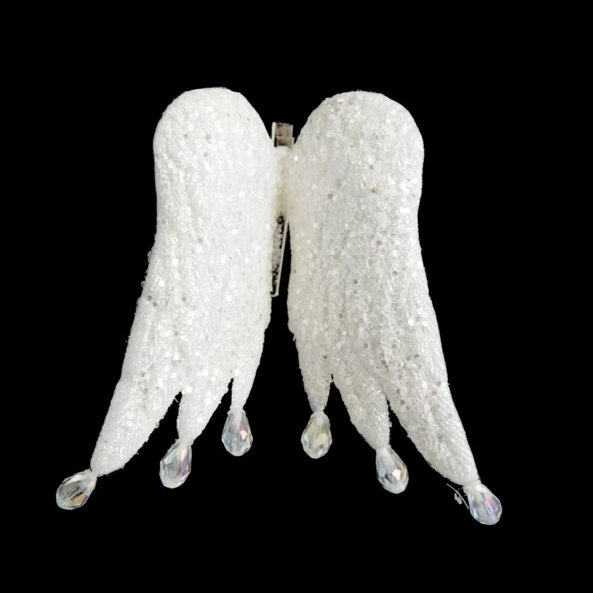 White Angel Wings Christmas Decoration Christmas Tree Decorations |