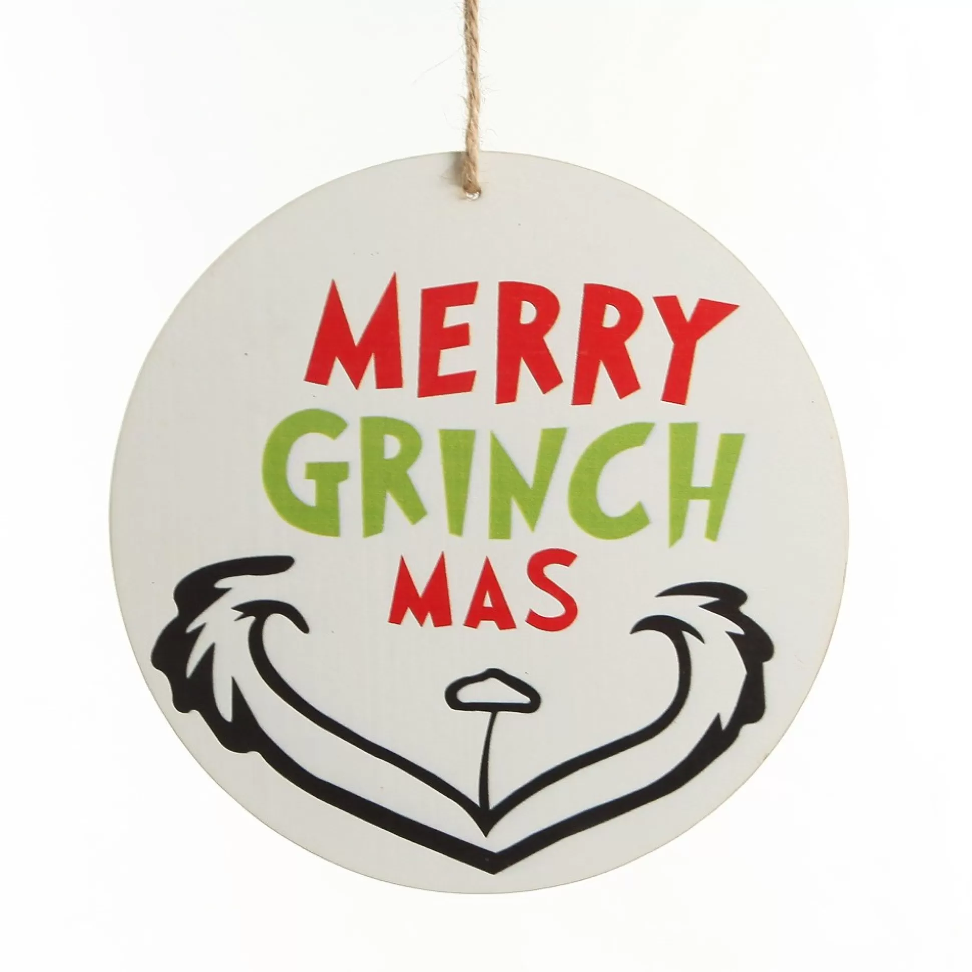 White Merry Grinchmas Christmas Sign Wall Hangings And Signs |