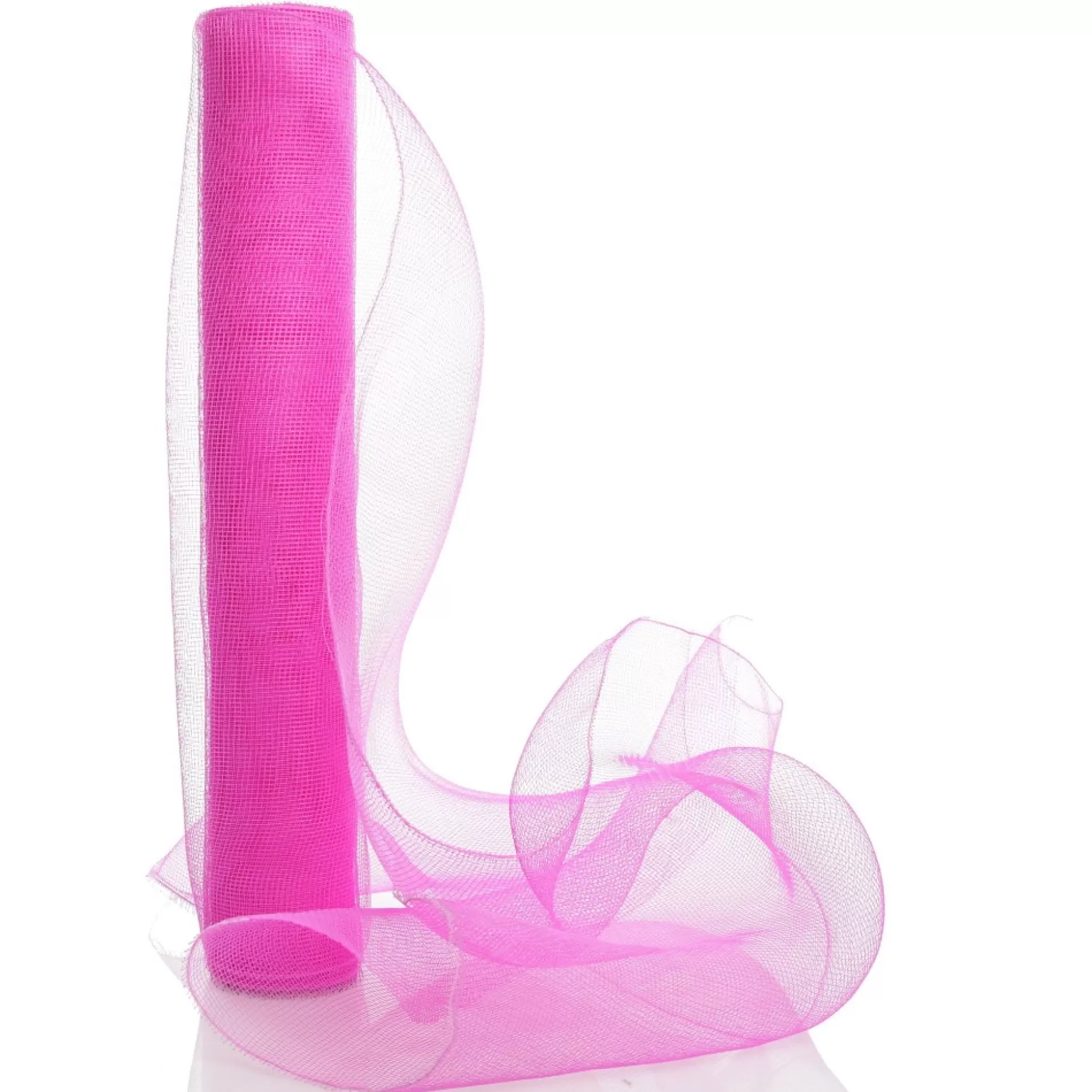 Wide Bright Pink Decomesh Roll Diy Wreaths |