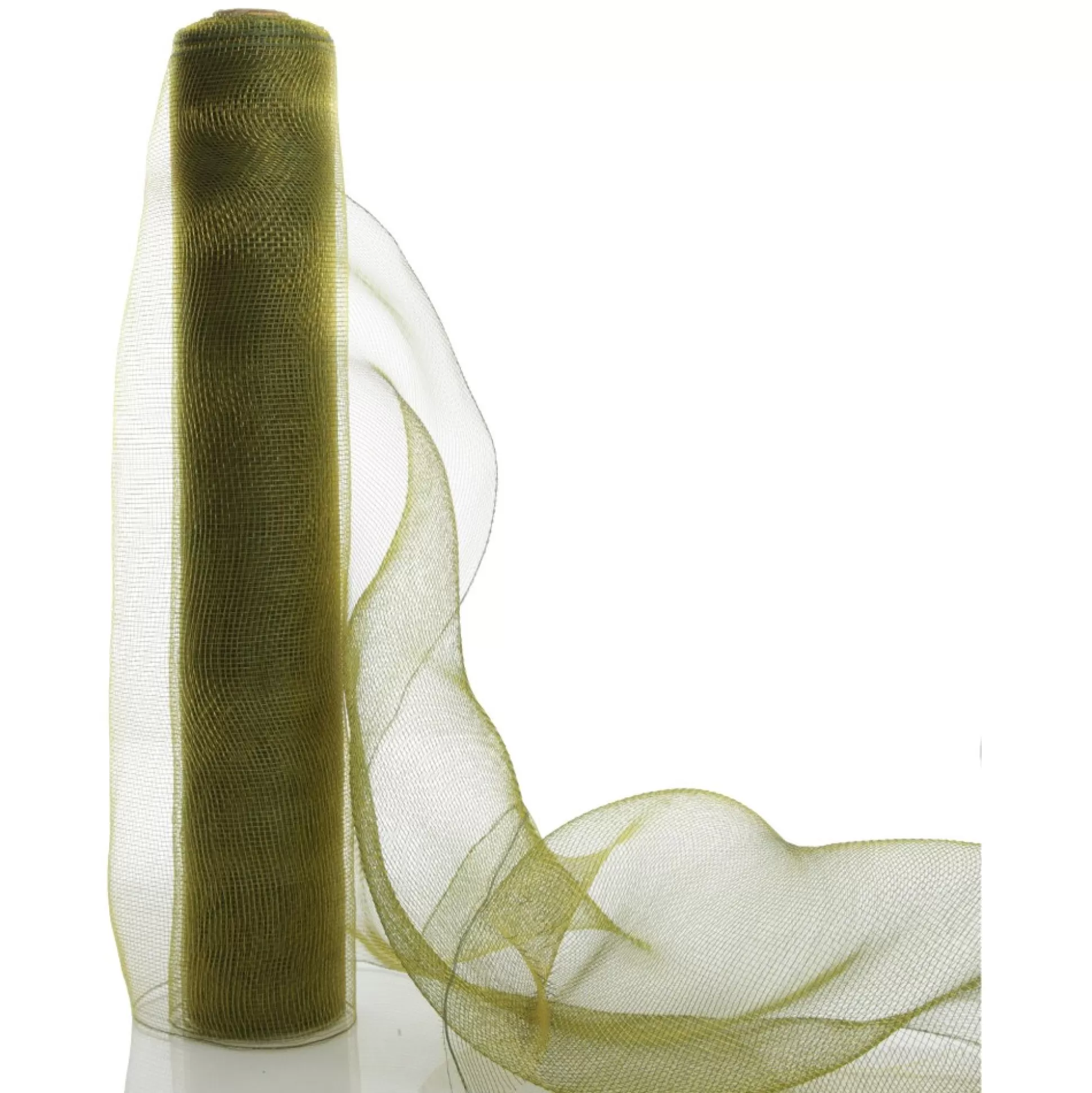 Wide Moss Green Decomesh Roll Diy Wreaths |